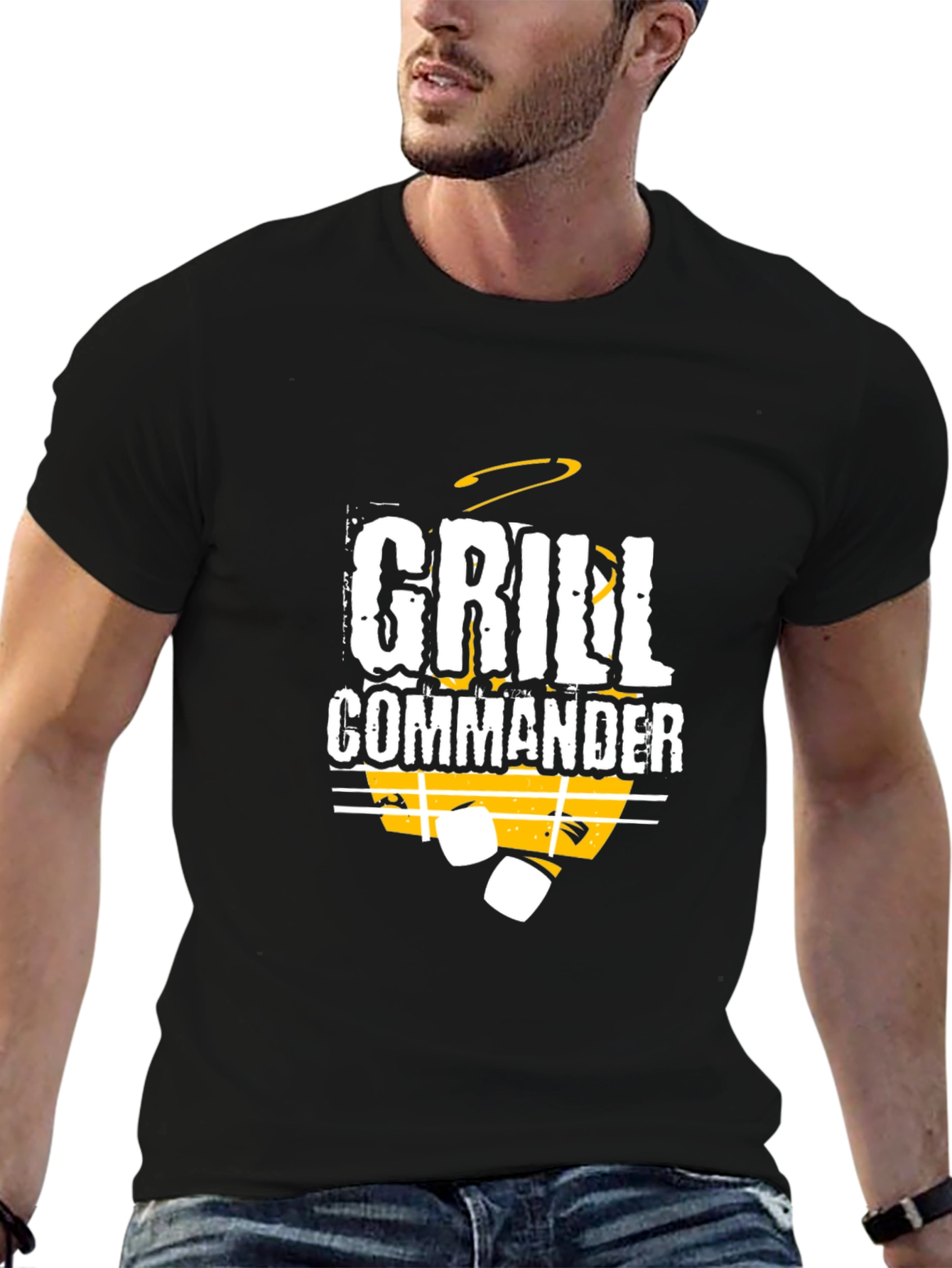 Grill Commander T-Shirt - BBQ Master Apparel