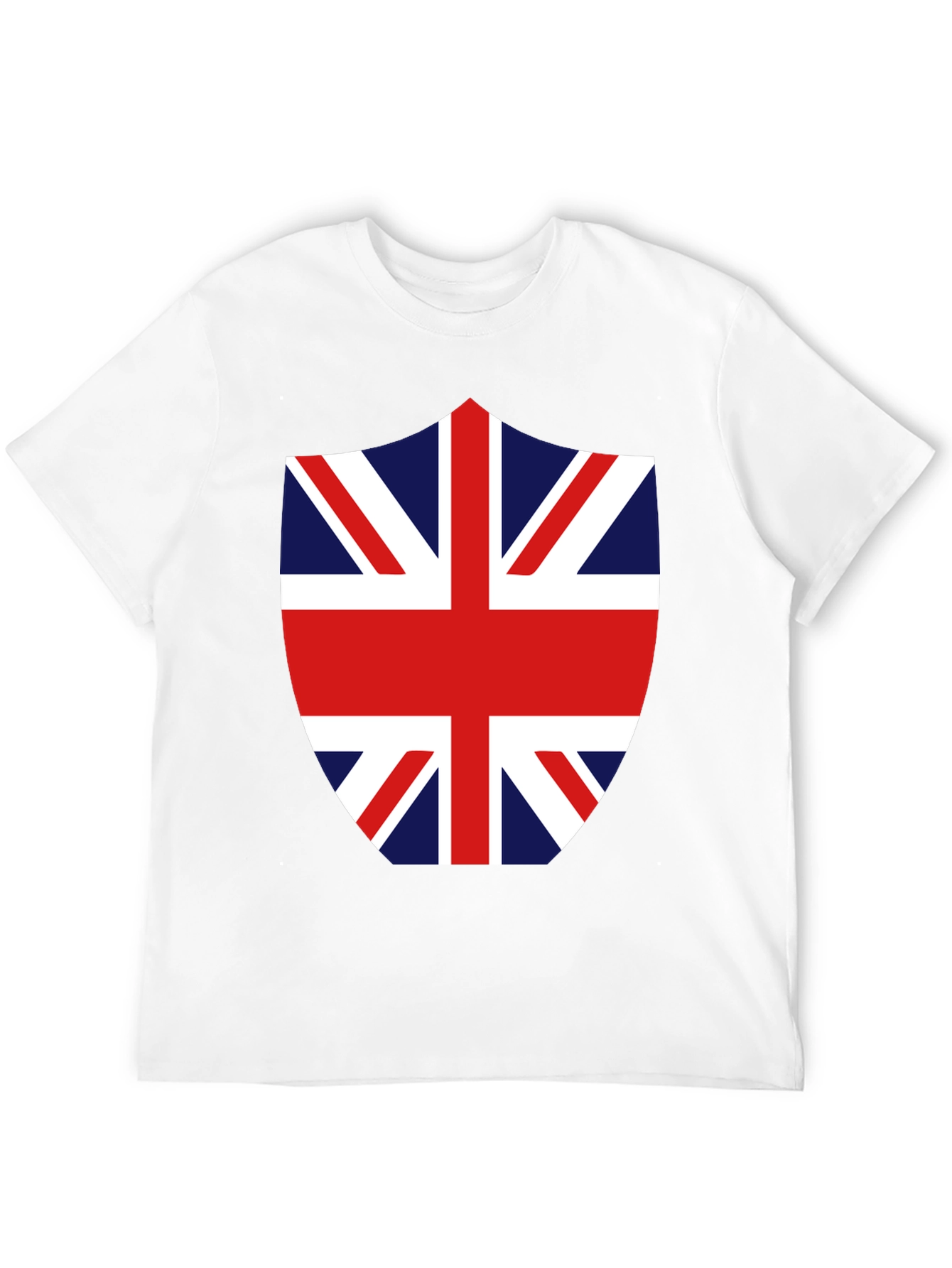 Union Jack Shield Graphic Tee - Black