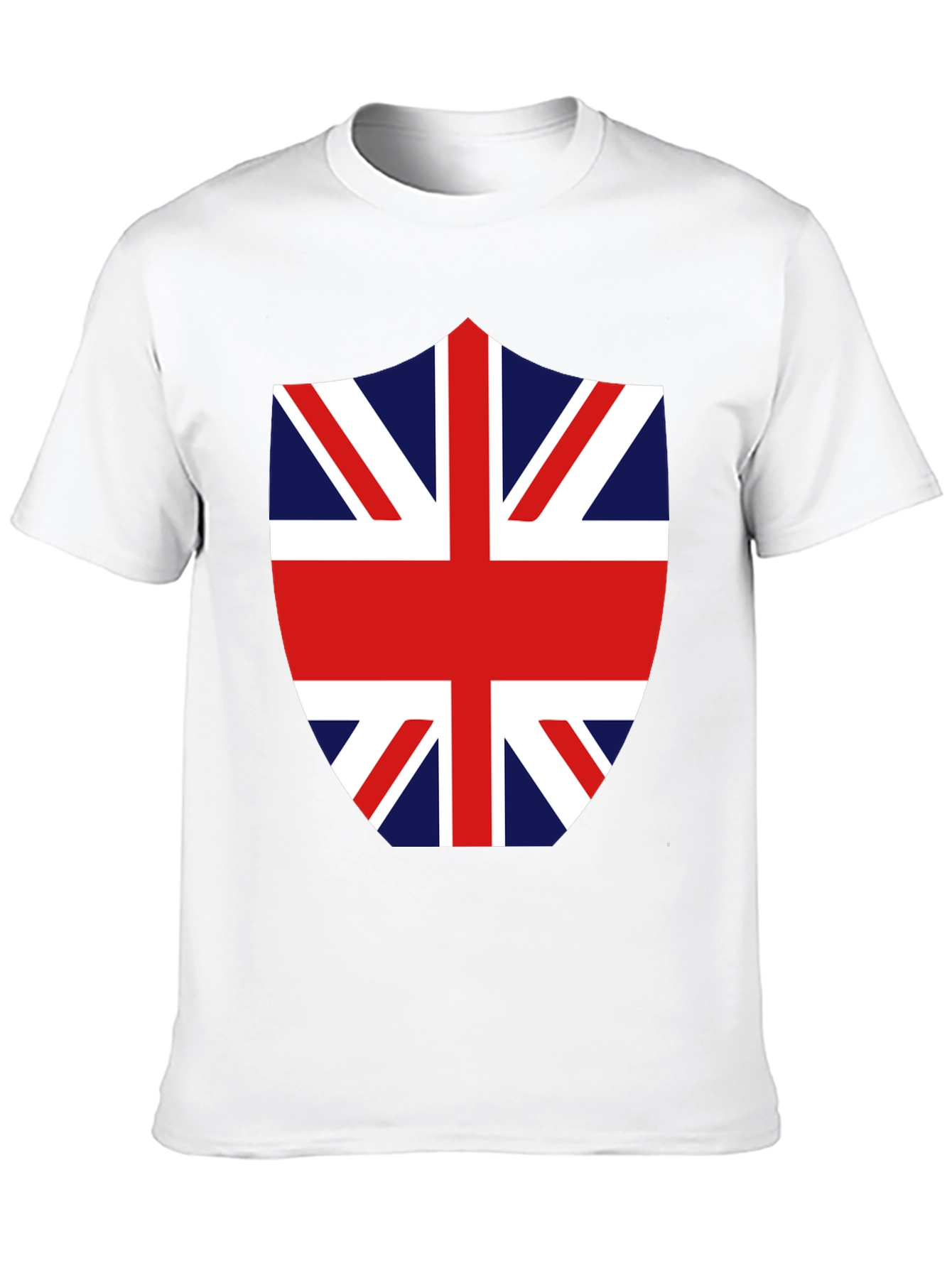 Union Jack Shield Graphic Tee - Black