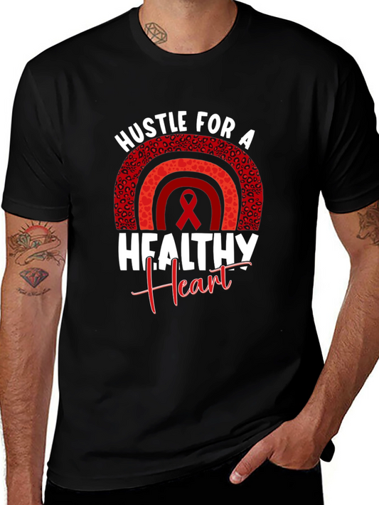 Hustle for a Healthy Heart Graphic Tee