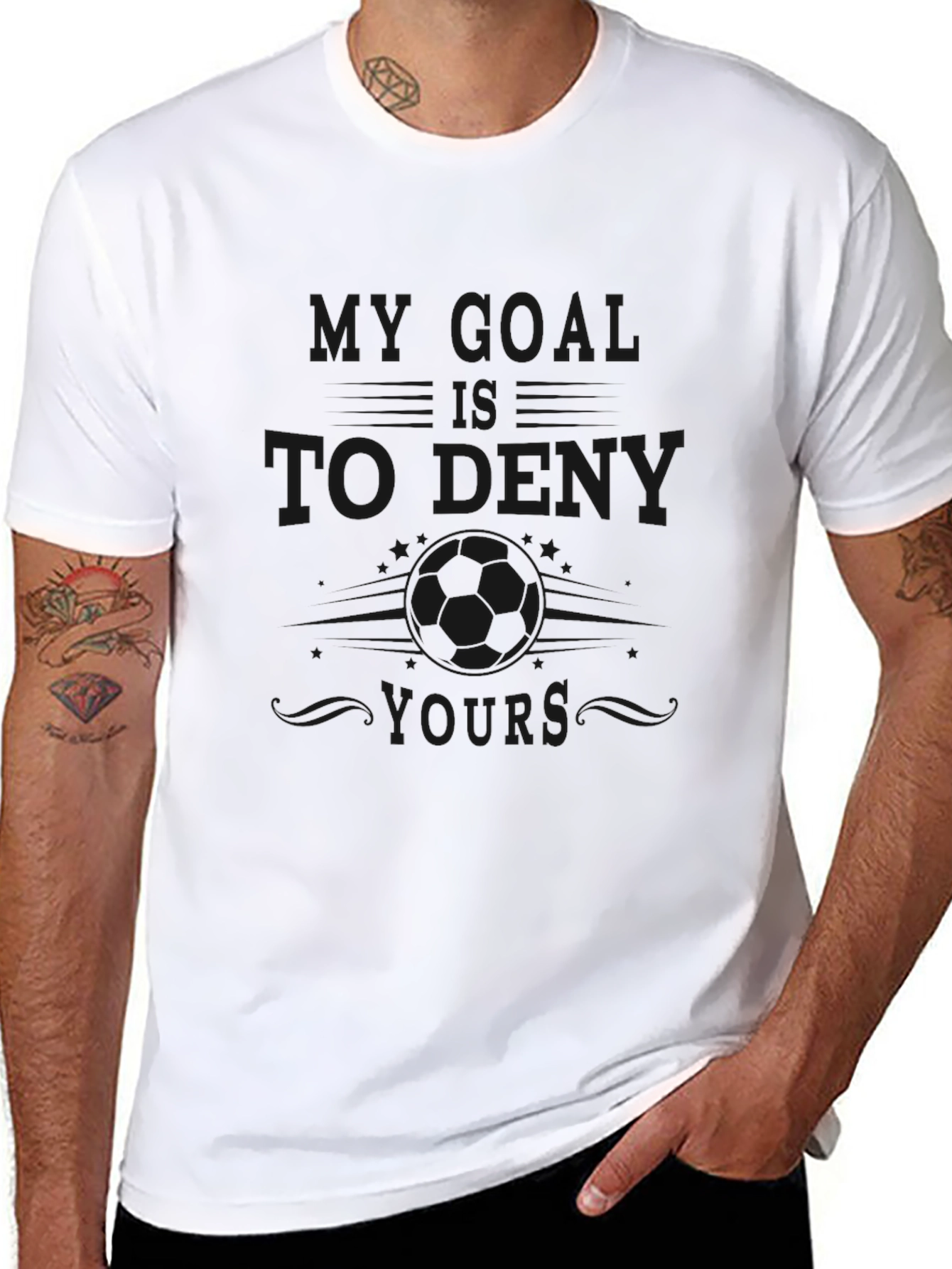 My Goal is to Deny Yours - Funny T-Shirt