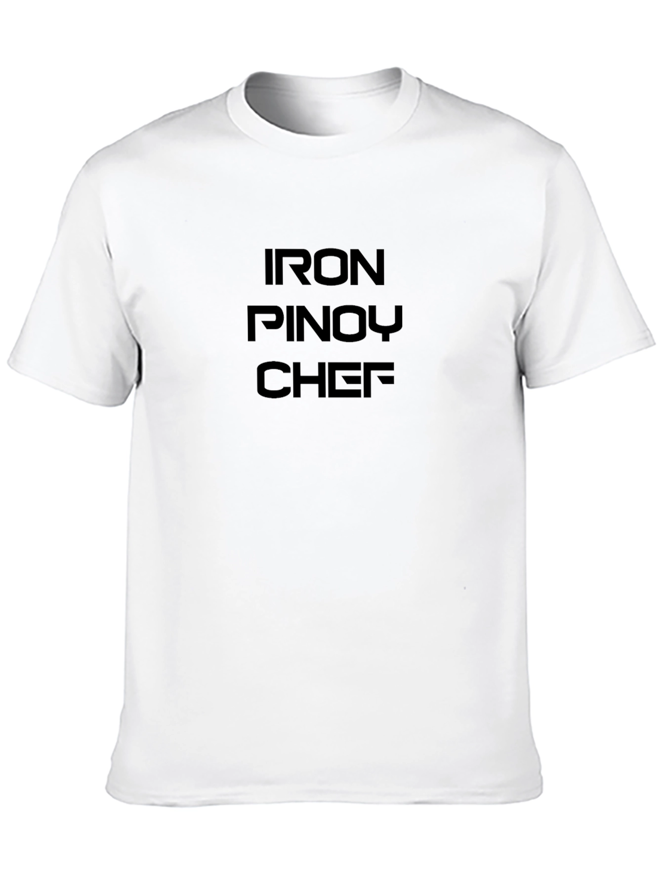 Iron Pinoy Chef T-Shirt - Bold Graphic Tee