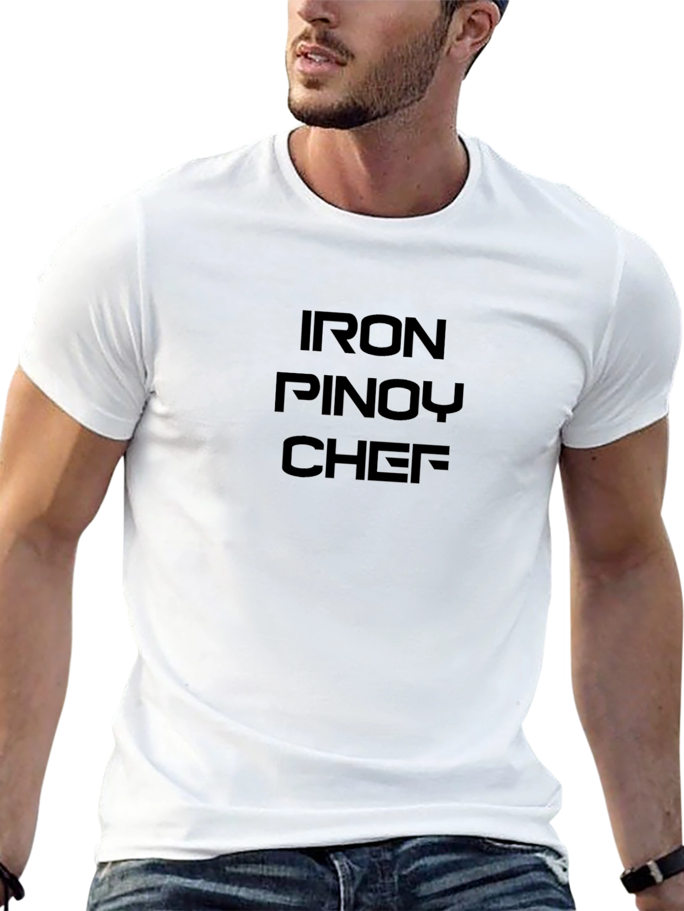 Iron Pinoy Chef T-Shirt - Bold Graphic Tee