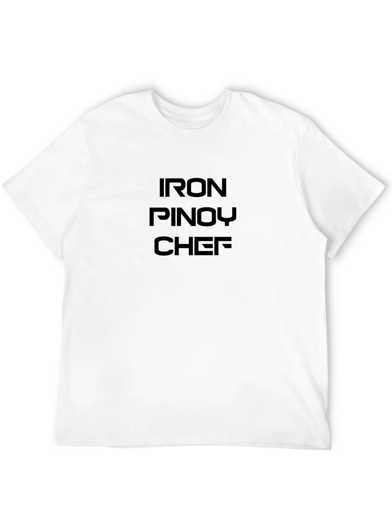Iron Pinoy Chef T-Shirt - Bold Graphic Tee