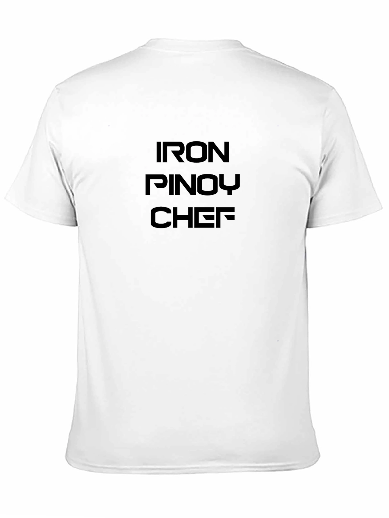 Iron Pinoy Chef T-Shirt - Bold Graphic Tee