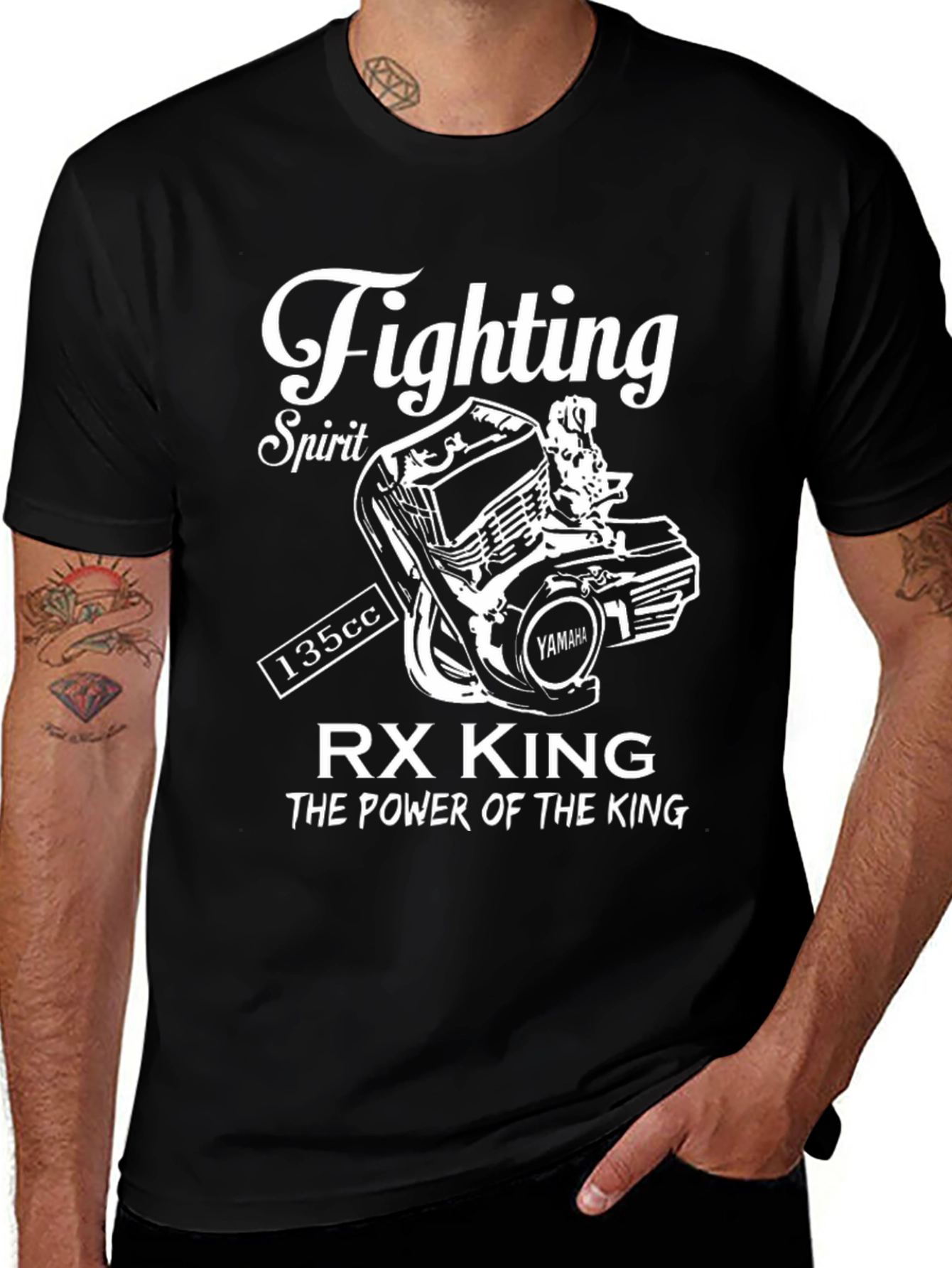 RX King Fighting Spirit Graphic T-Shirt
