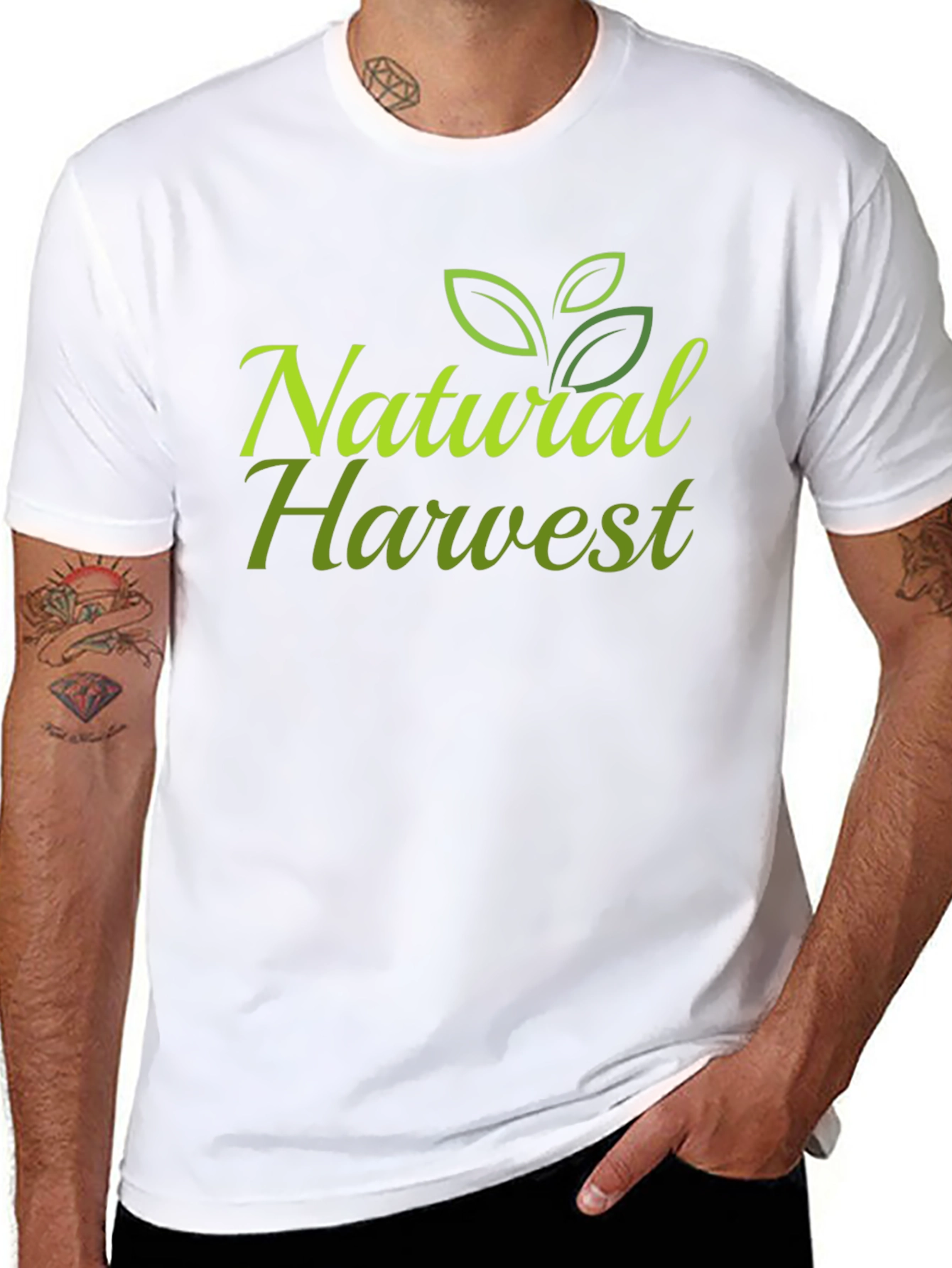 Natural Harvest Graphic Tee - Organic Style