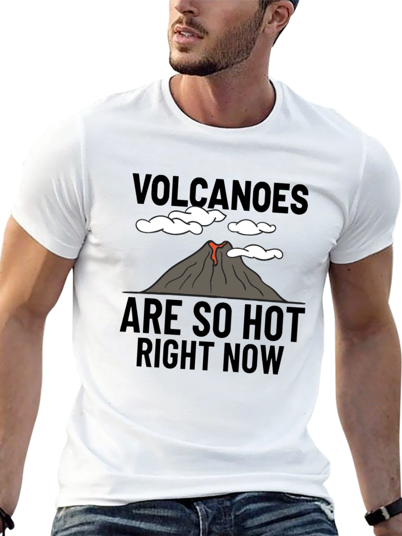 Volcanoes Are So Hot Right Now Graphic Tee