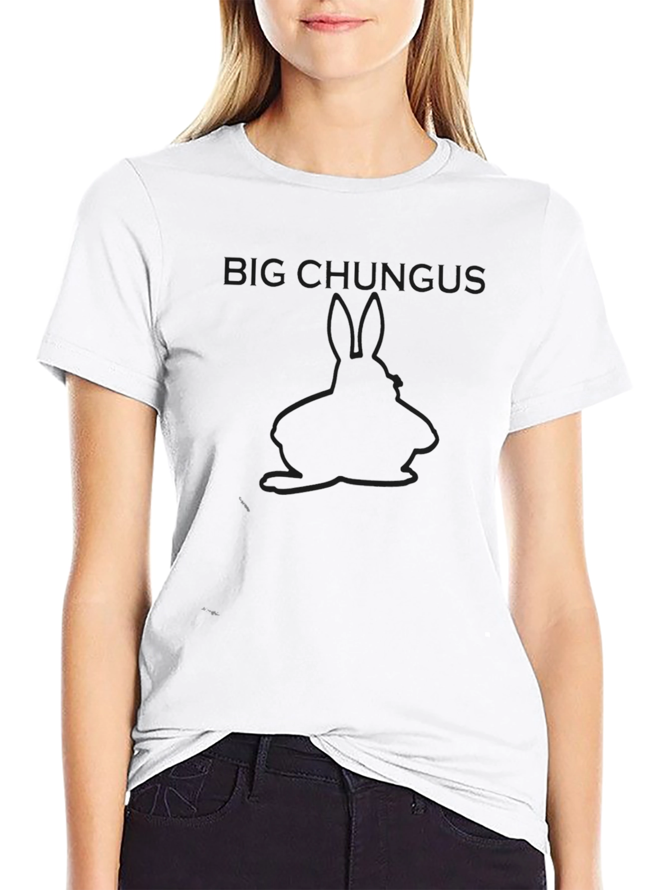 Big Chungus Black T-Shirt