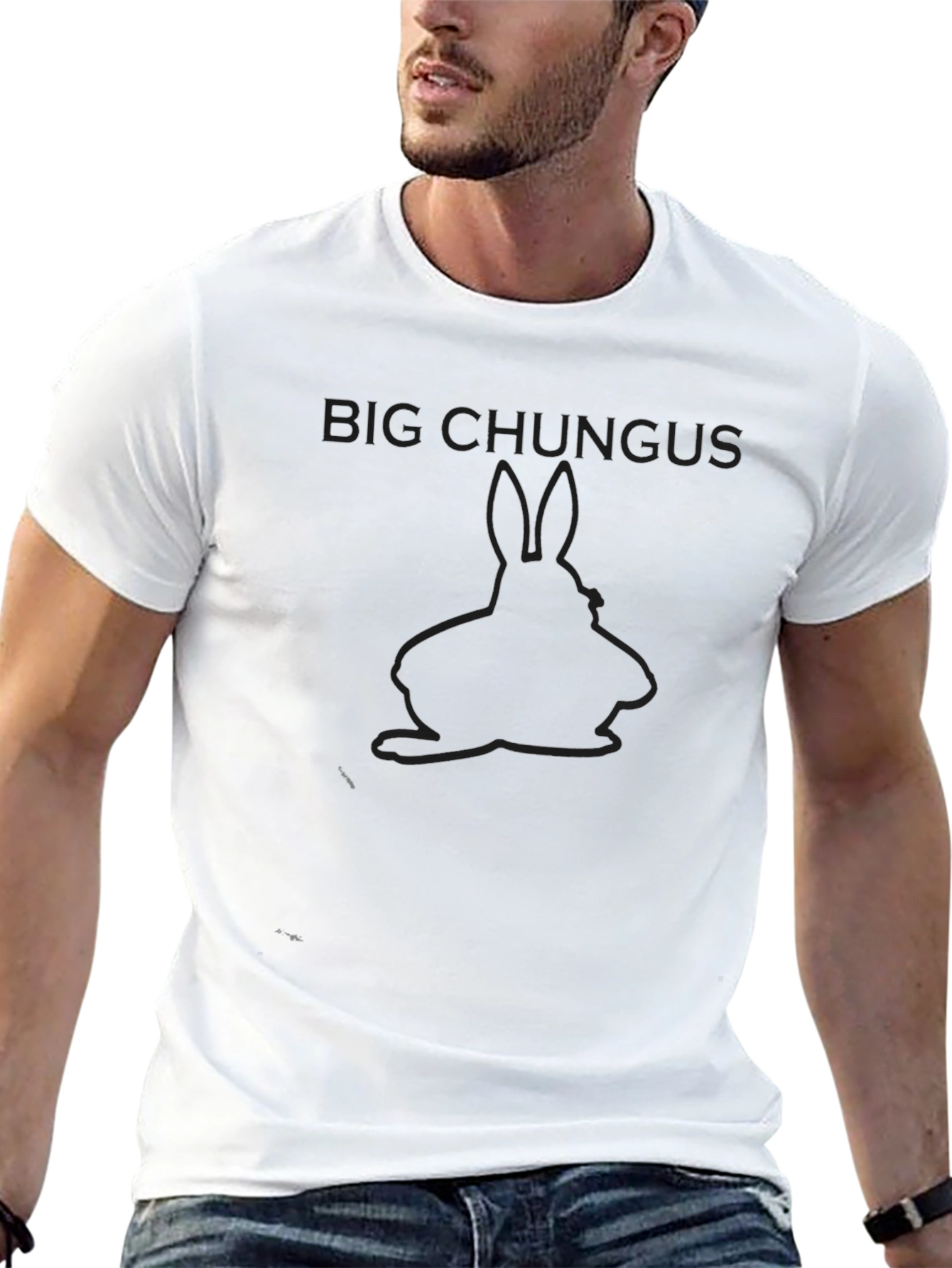 Big Chungus Black T-Shirt