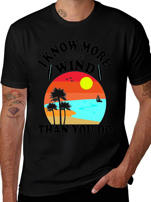 Wind Wisdom Tee - Beach Vibes T-Shirt