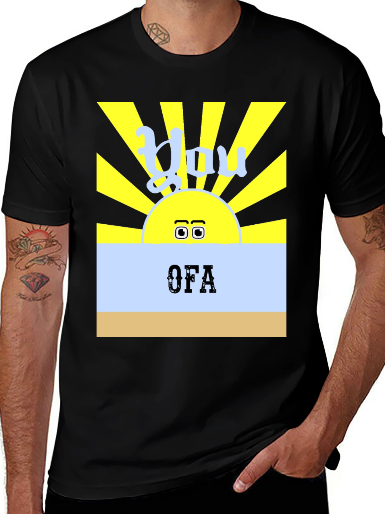 You OFA T-Shirt - Funny Sun Design