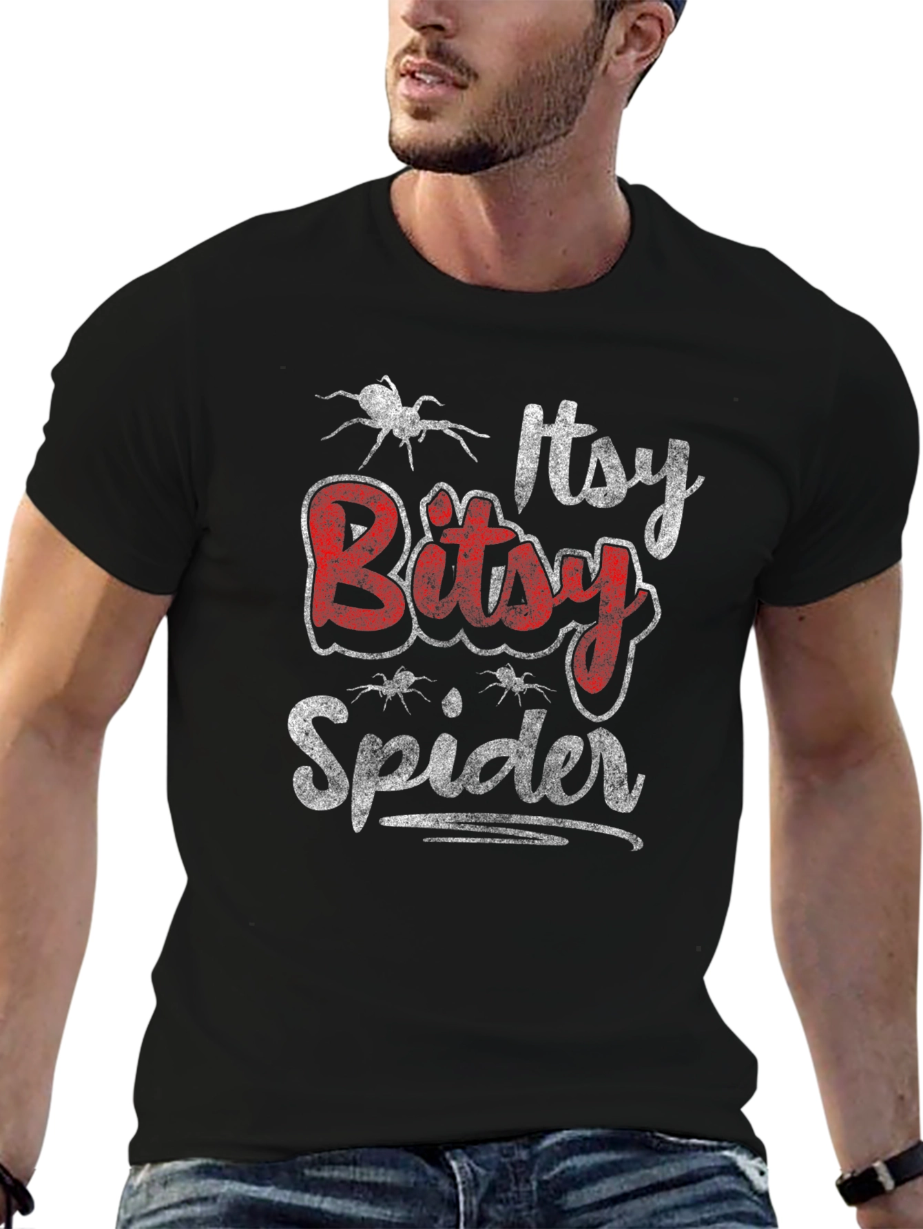 Itsy Bitsy Spider Graphic Tee - Halloween