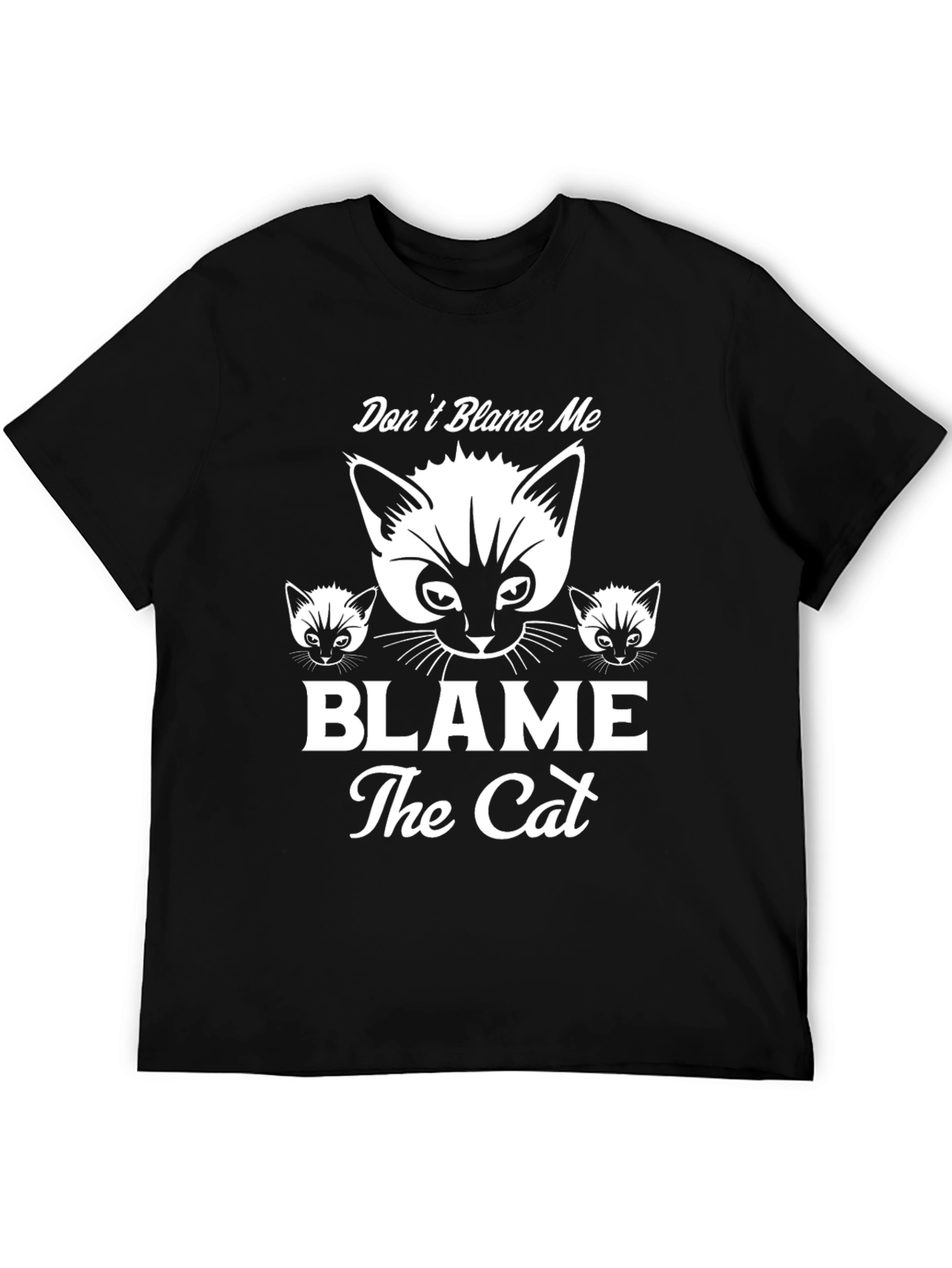 Dont Blame Me - Blame The Cat T-Shirt