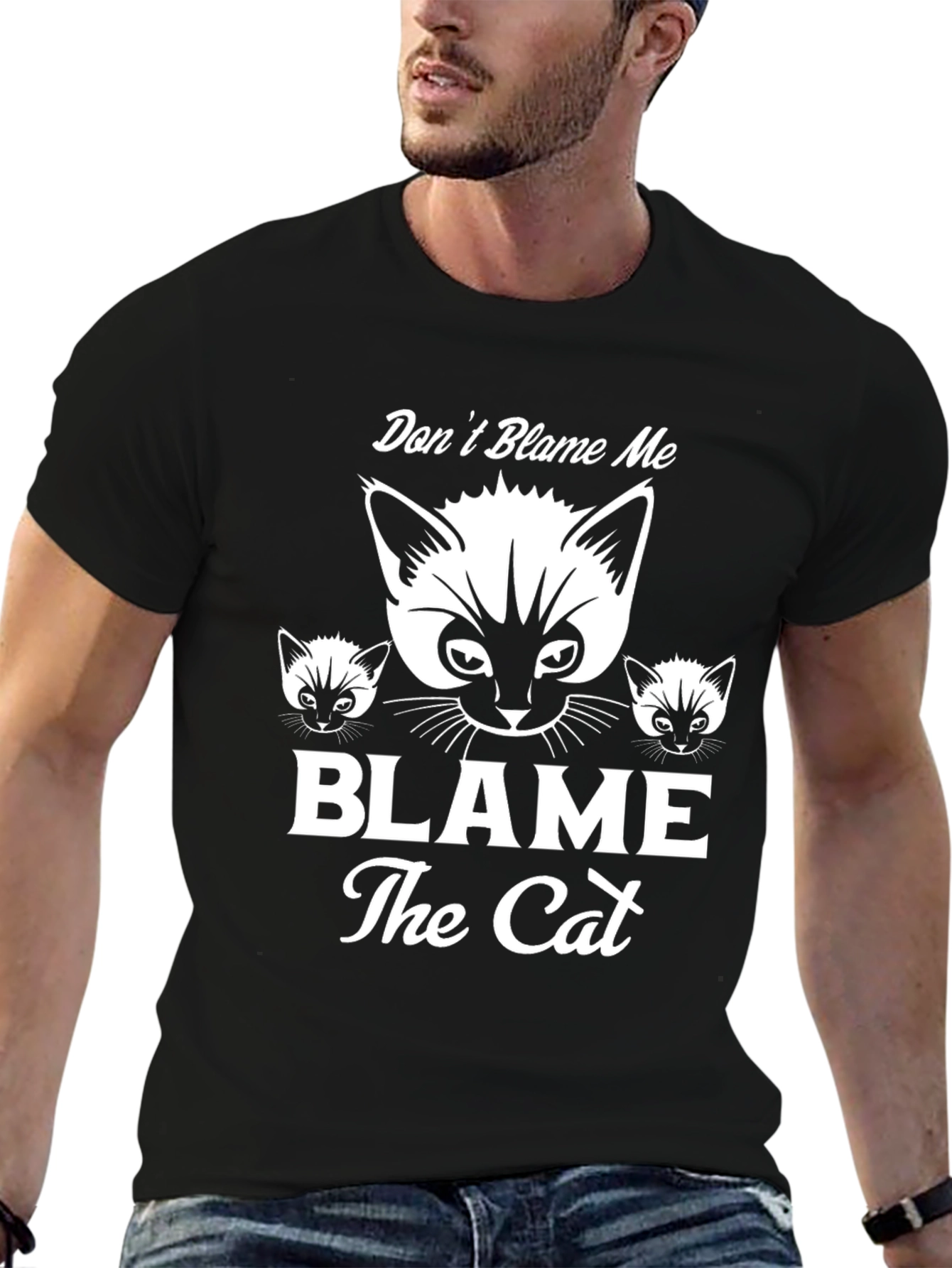 Dont Blame Me - Blame The Cat T-Shirt