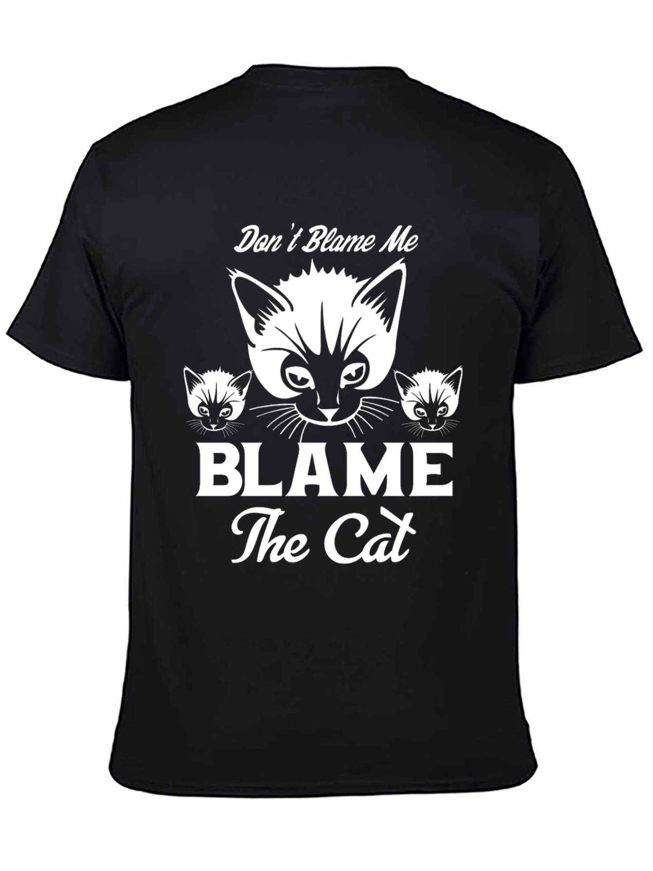 Dont Blame Me - Blame The Cat T-Shirt
