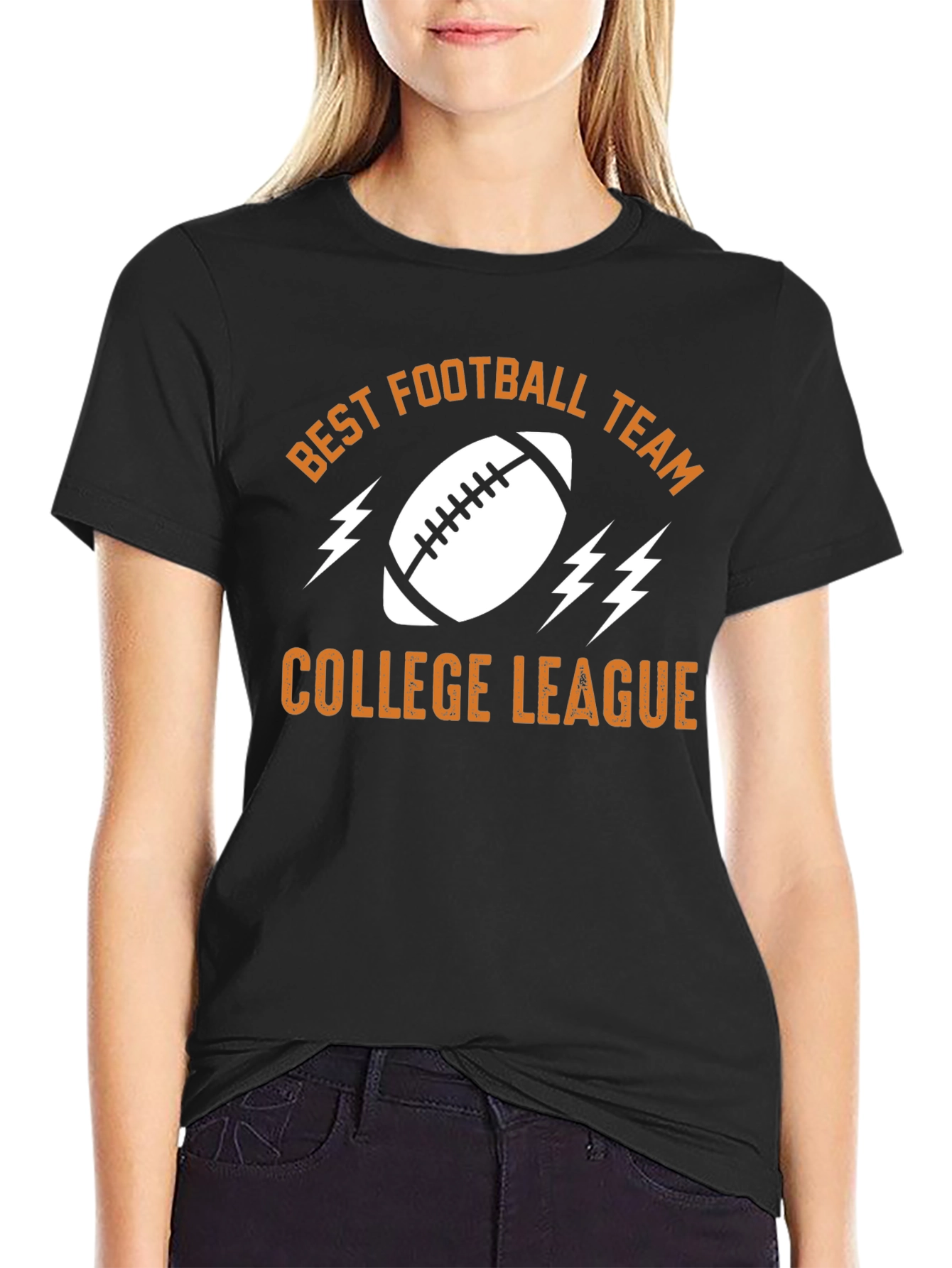 Best Football Team College League T-Shirt