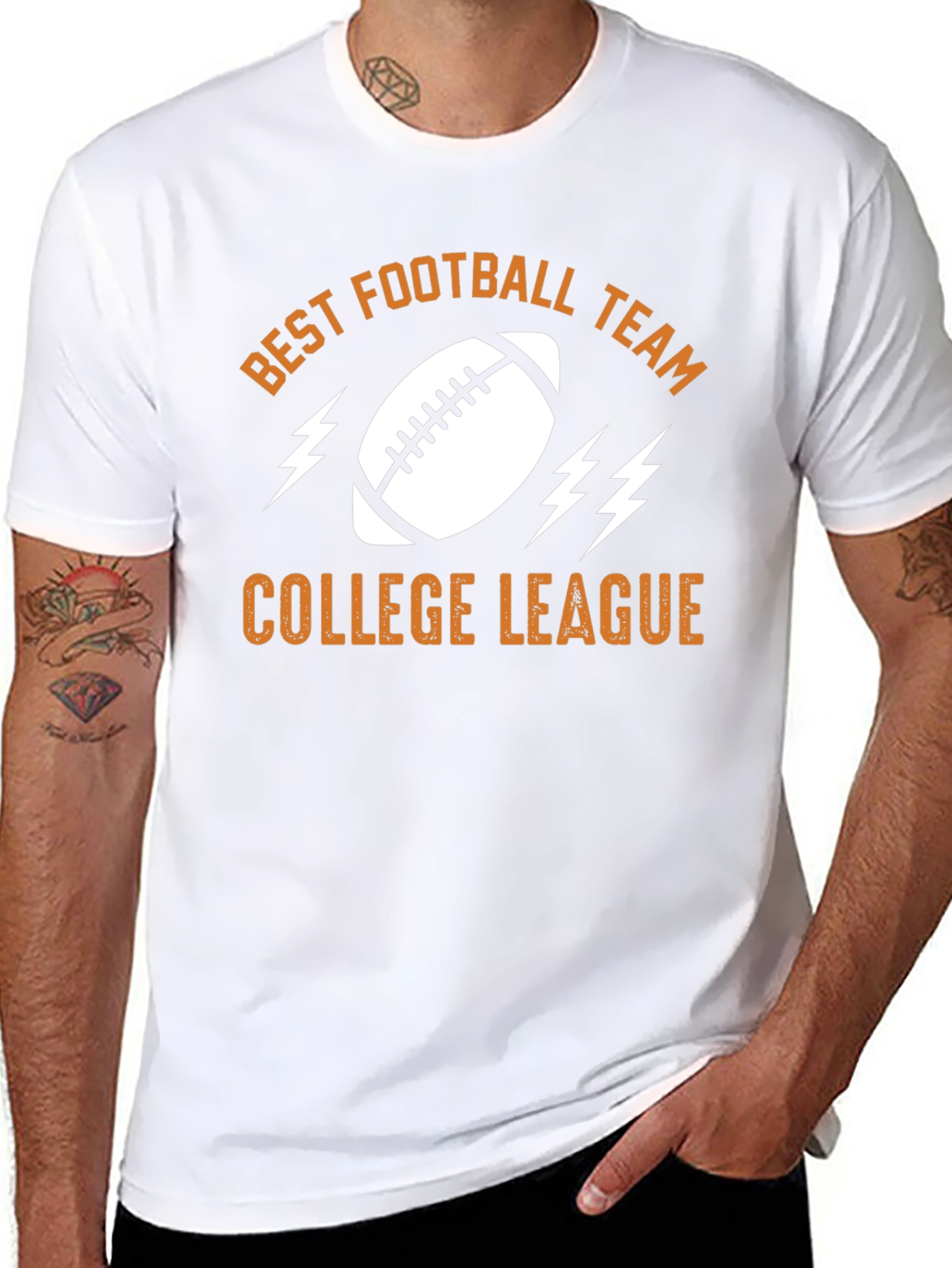 Best Football Team College League T-Shirt