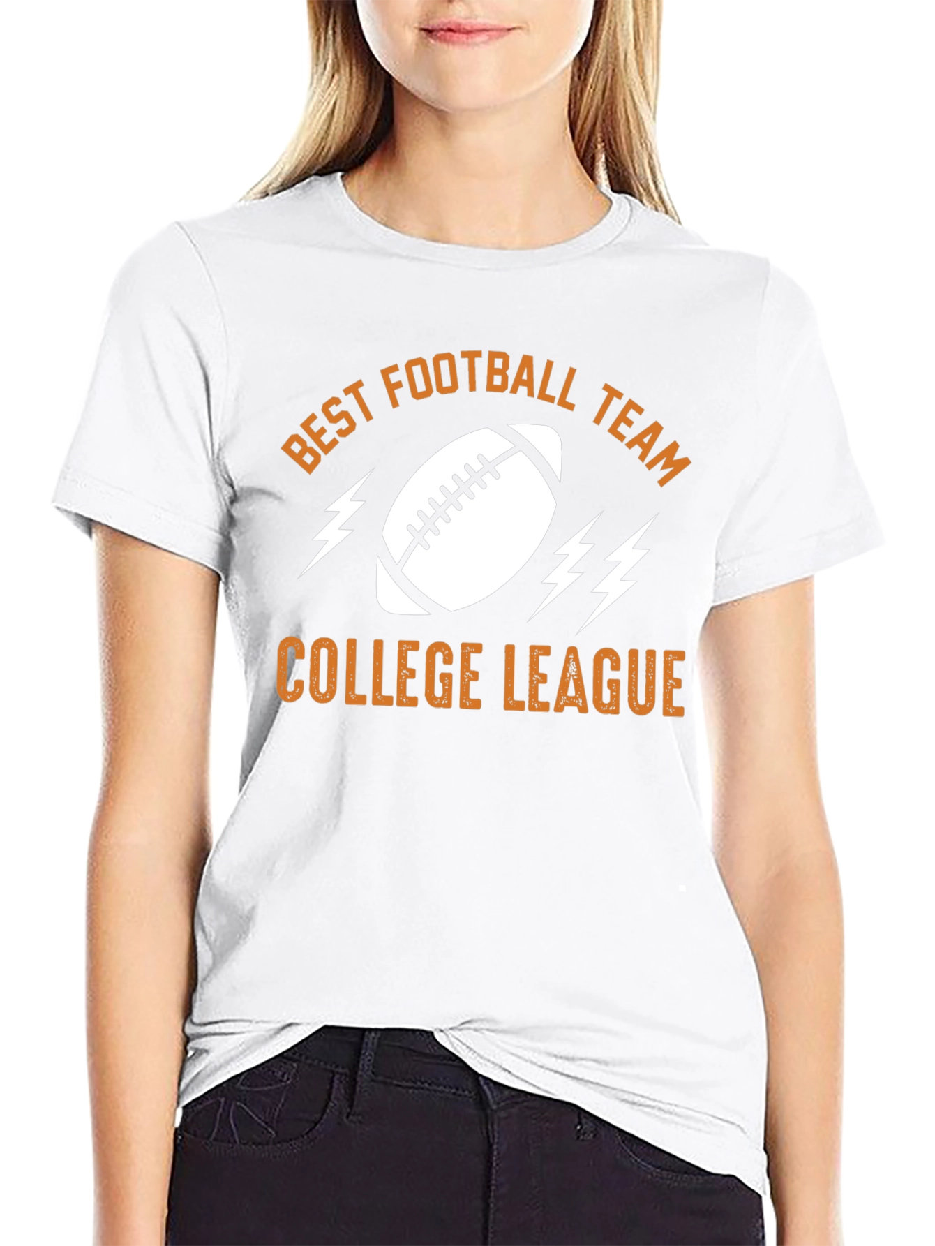 Best Football Team College League T-Shirt