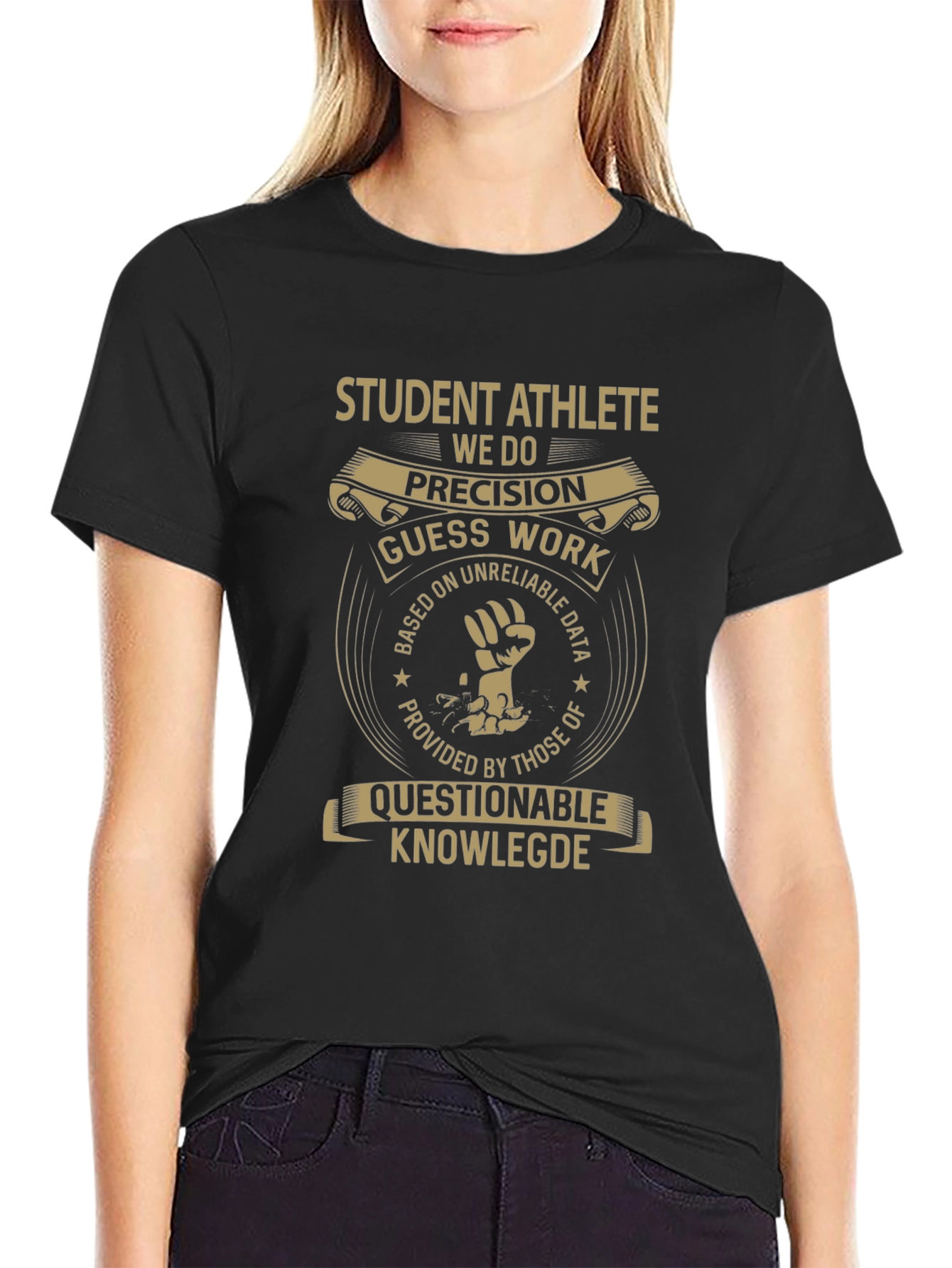 Student Athlete Precision Graphic Tee
