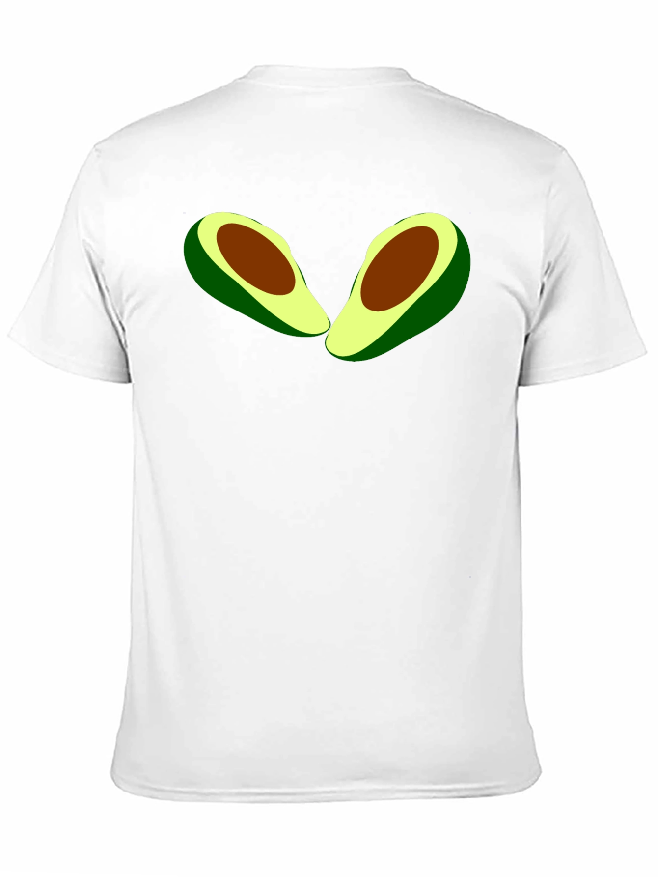 Avocado Graphic Tee - Casual Black T-Shirt