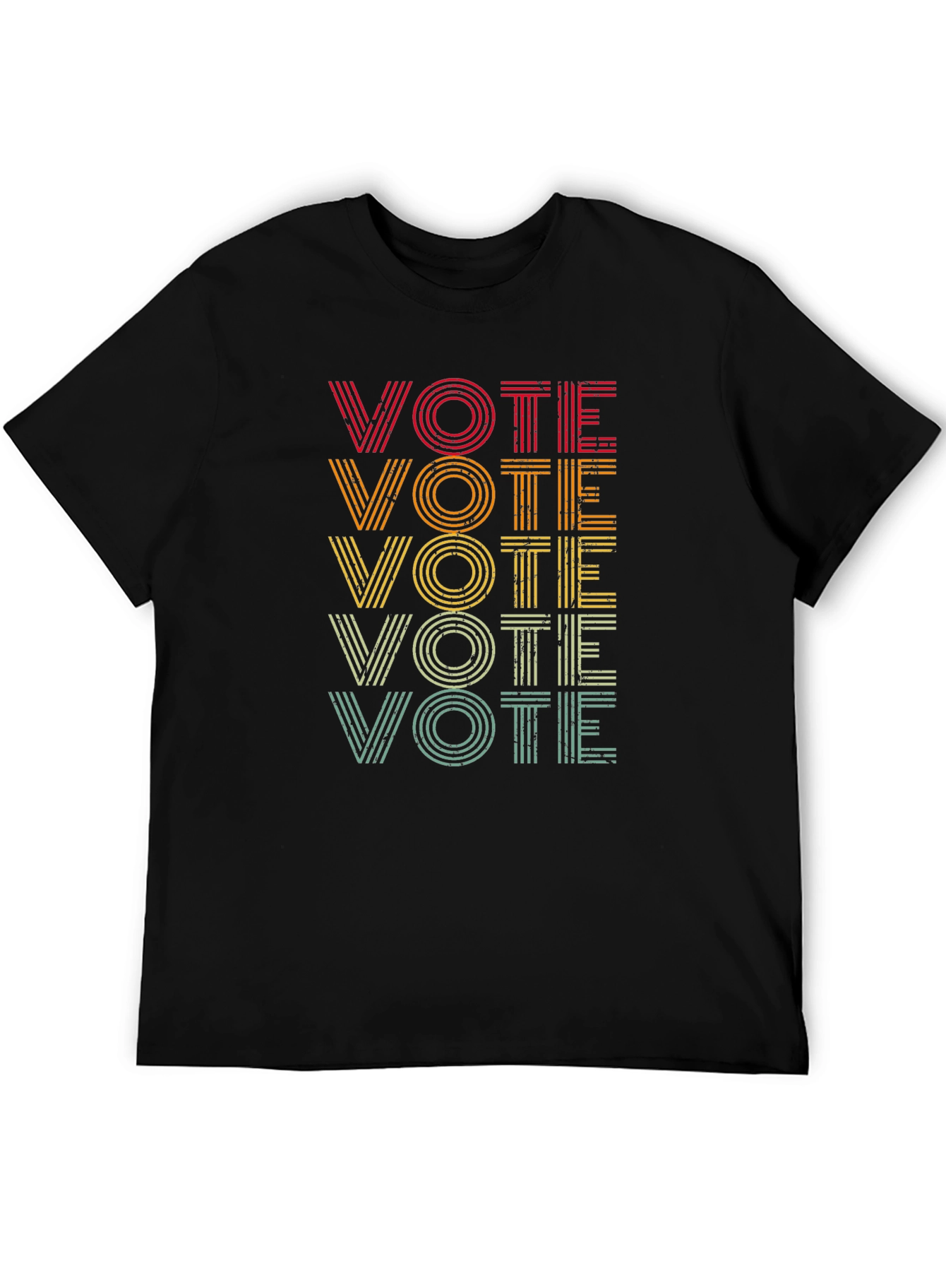 Retro Vote Graphic Tee - Unisex Election Shirt