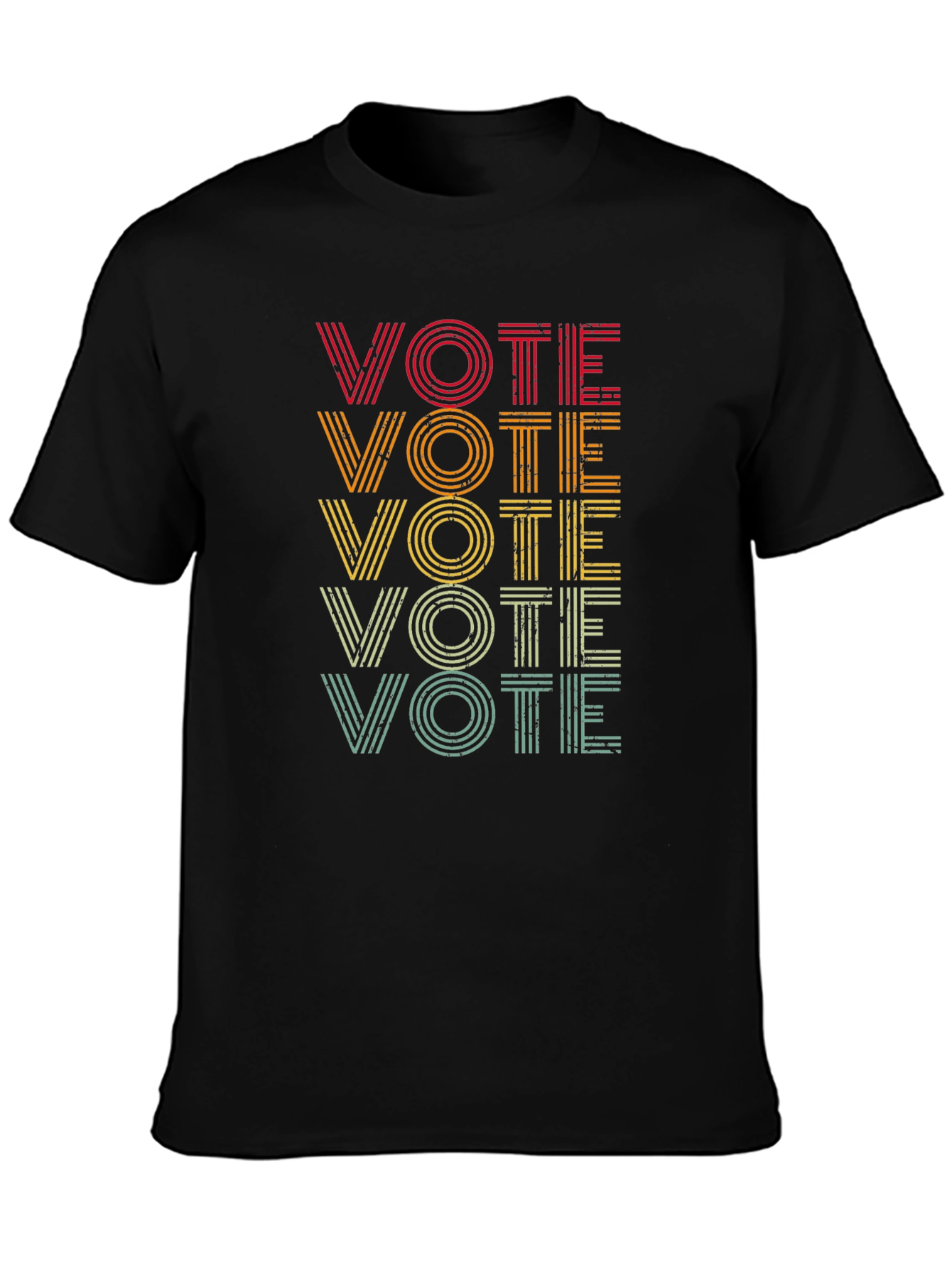Retro Vote Graphic Tee - Unisex Election Shirt