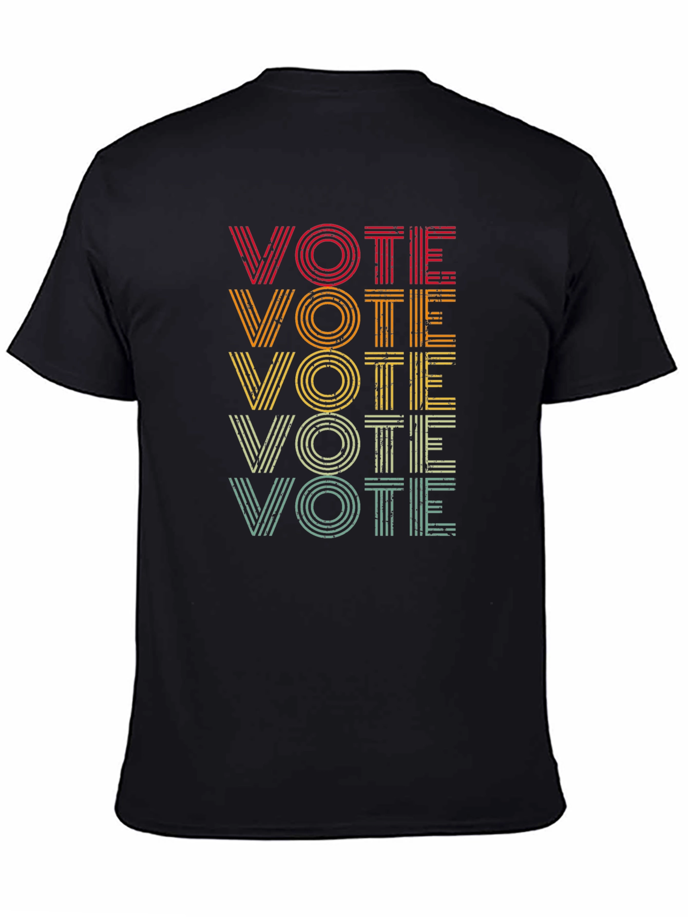 Retro Vote Graphic Tee - Unisex Election Shirt