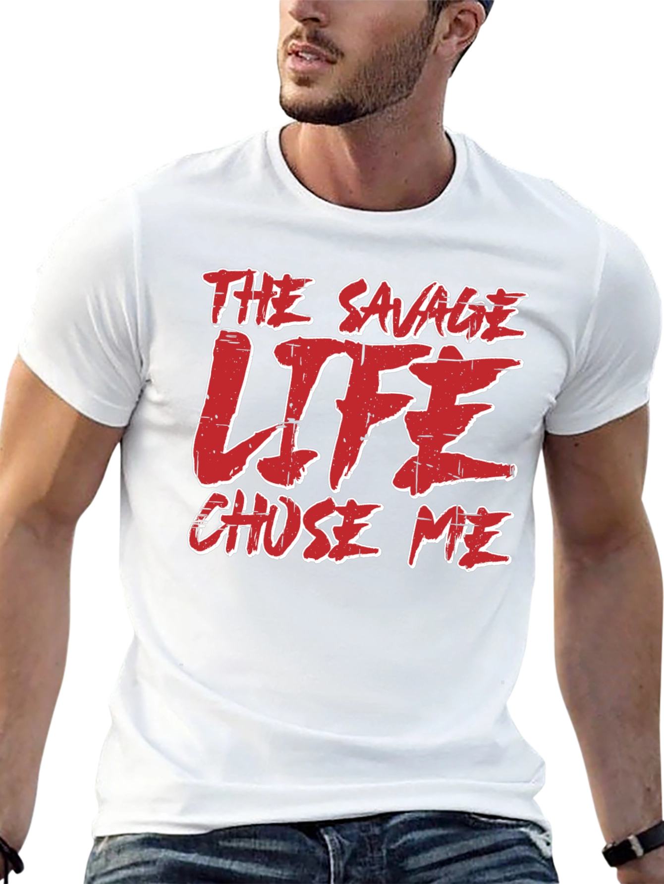 The Savage Life Tee - Bold Graphic T-Shirt