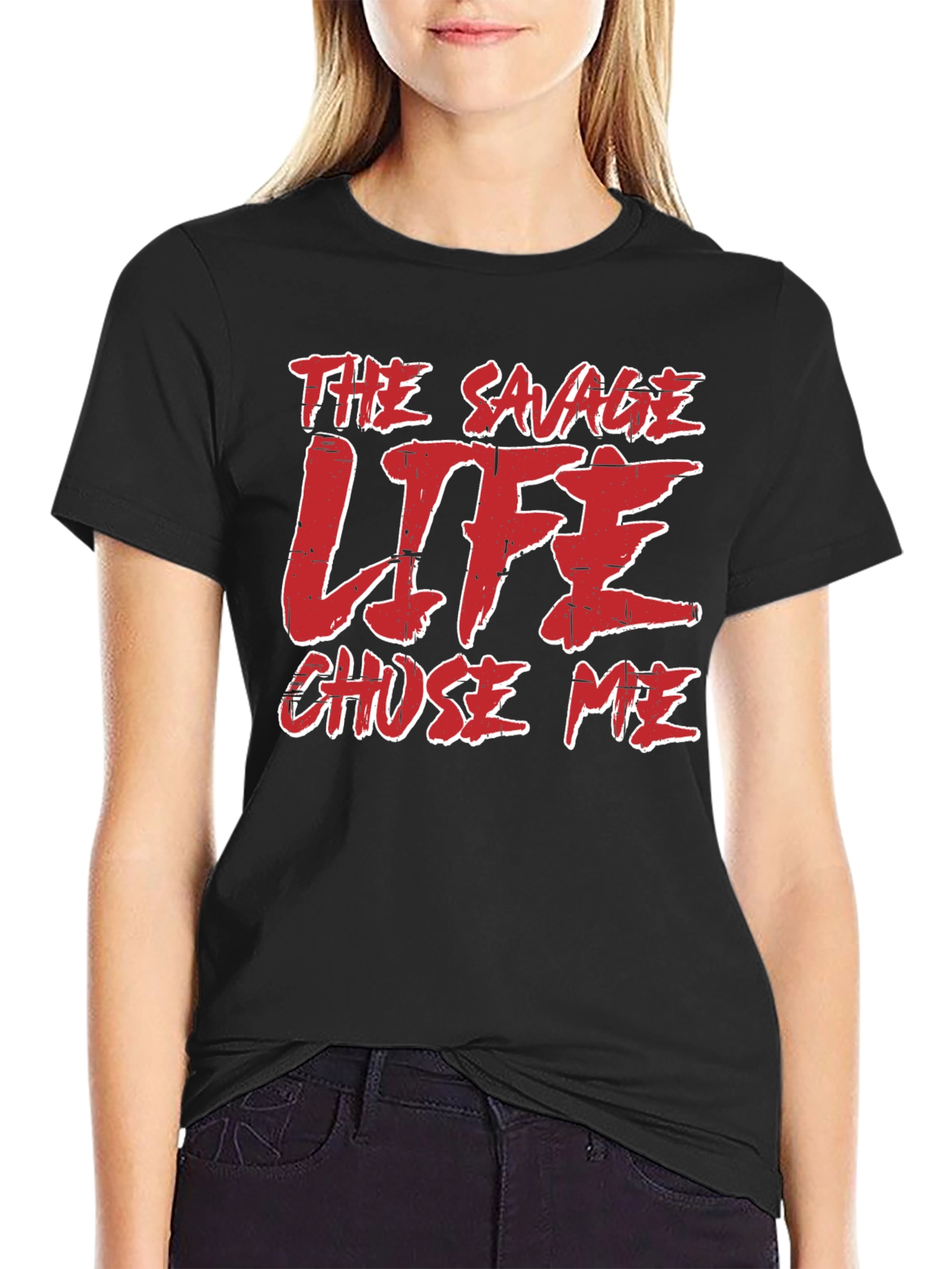 The Savage Life Tee - Bold Graphic T-Shirt