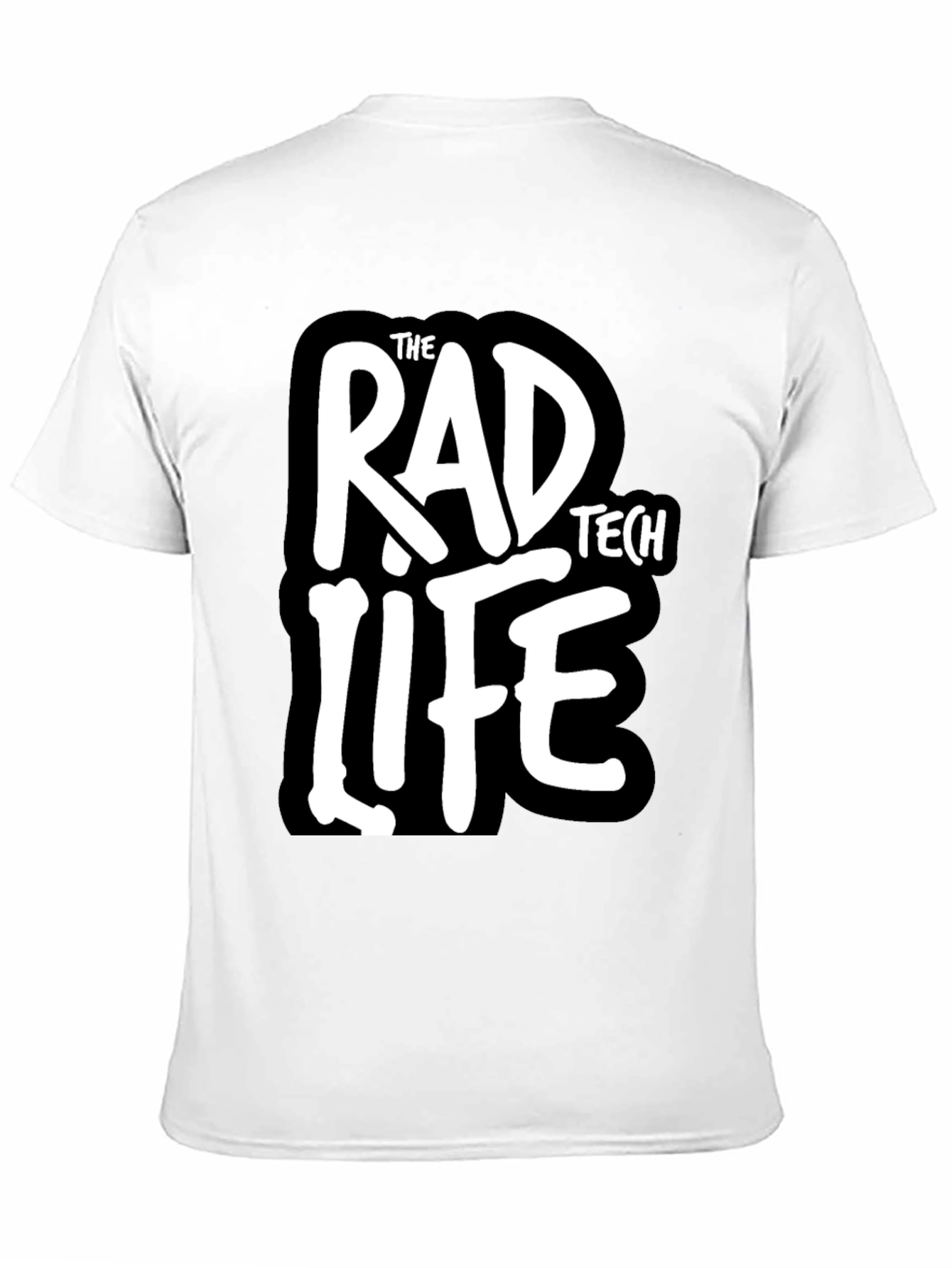 Rad Tech Life Black Graphic Tee