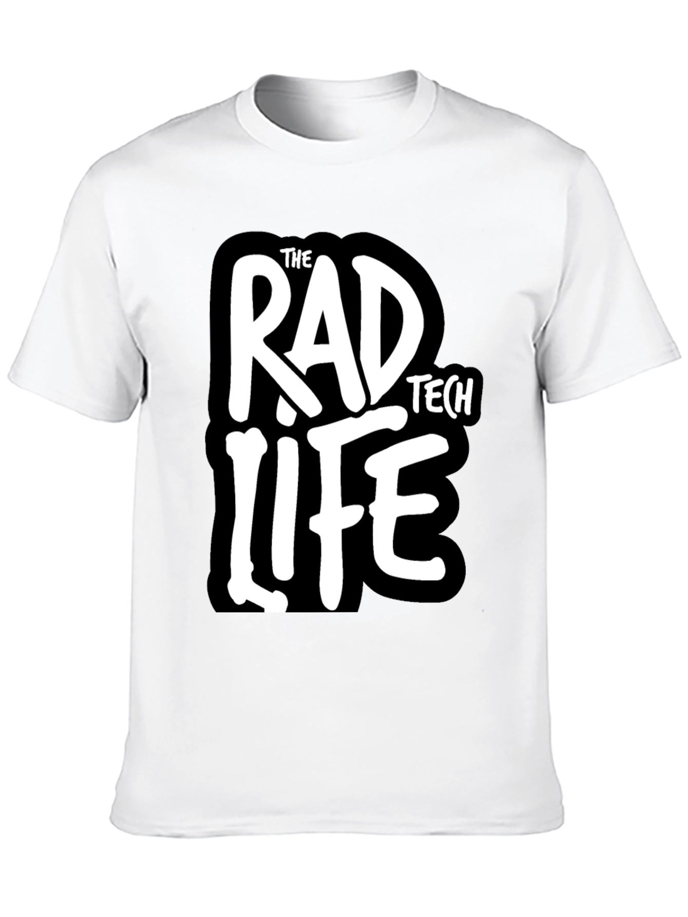 Rad Tech Life Black Graphic Tee