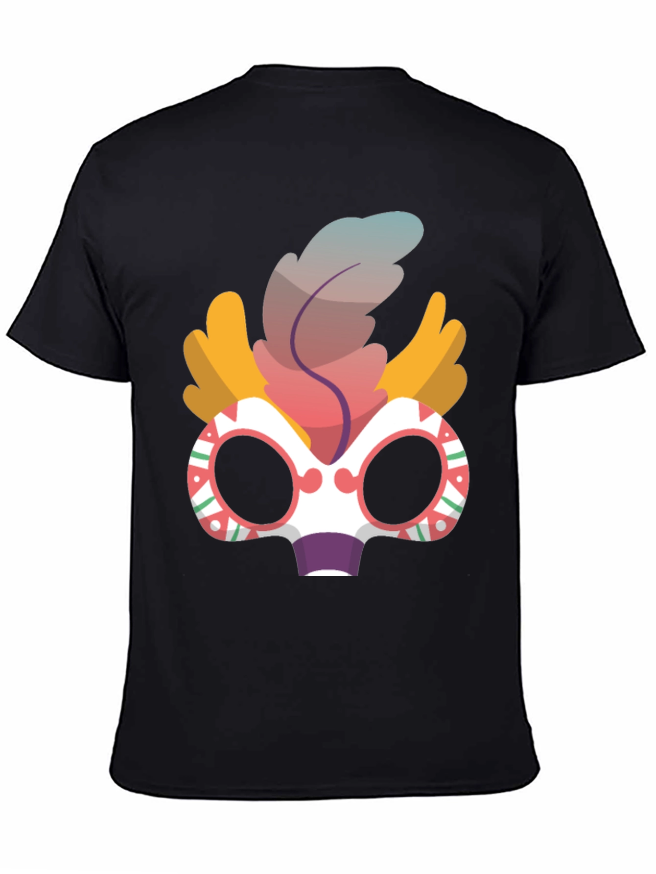 Dia de los Muertos Mask Graphic T-Shirt