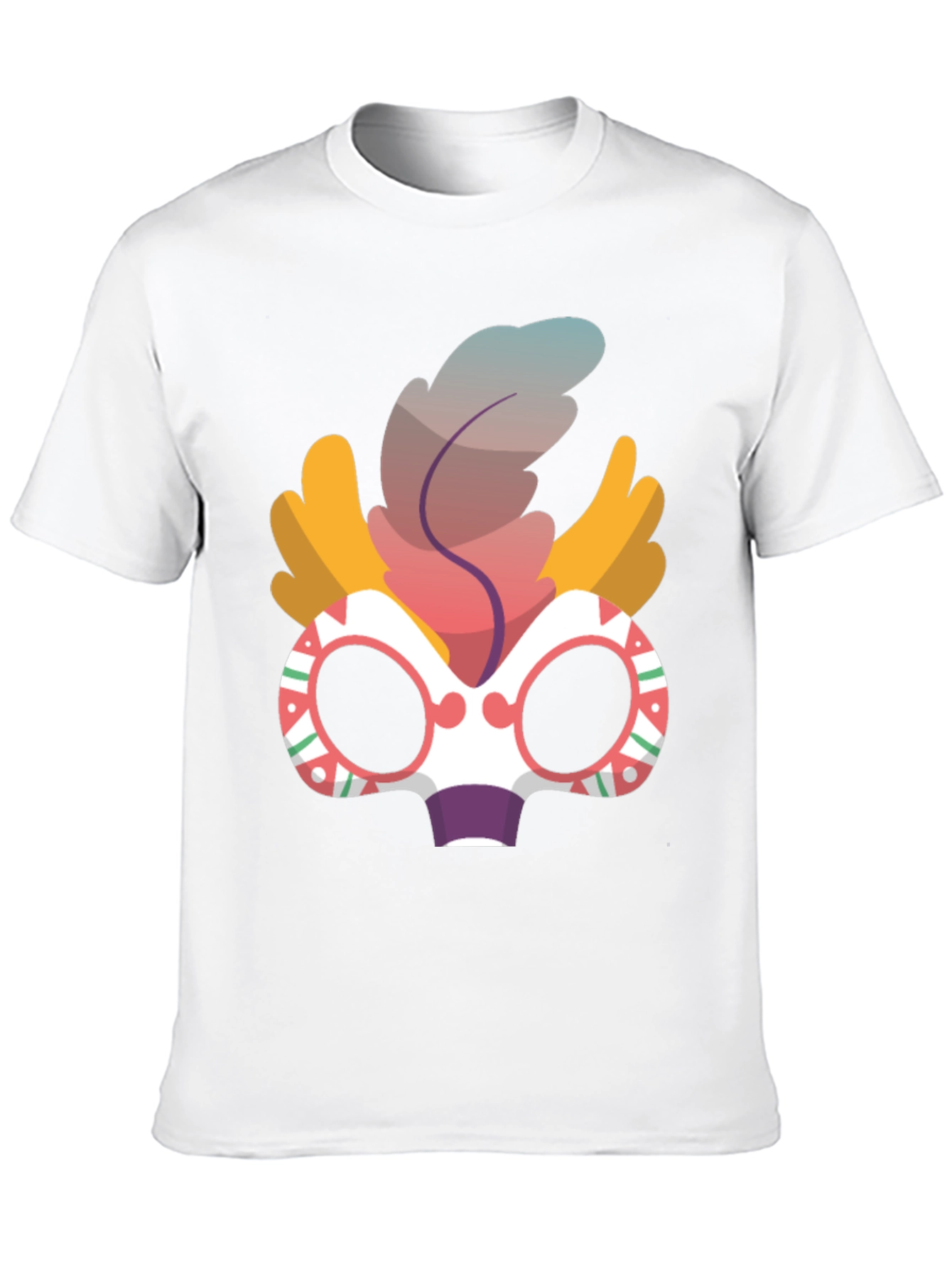 Dia de los Muertos Mask Graphic T-Shirt