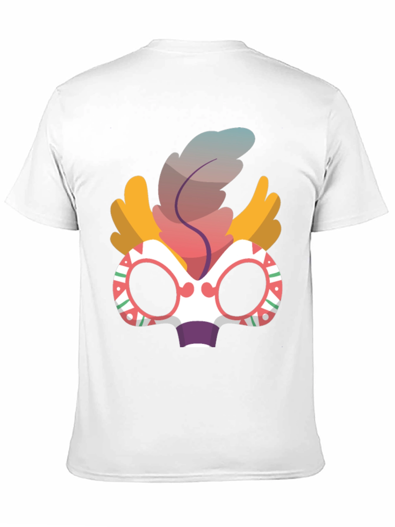 Dia de los Muertos Mask Graphic T-Shirt