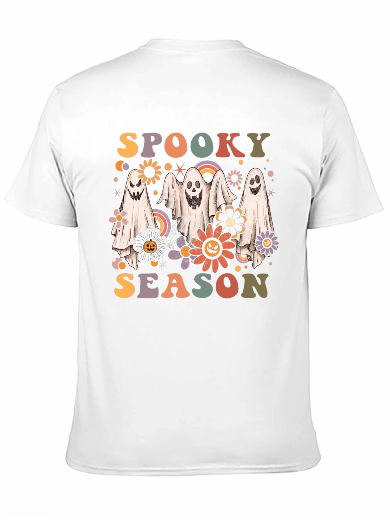 Spooky Season Ghost Graphic Tee
