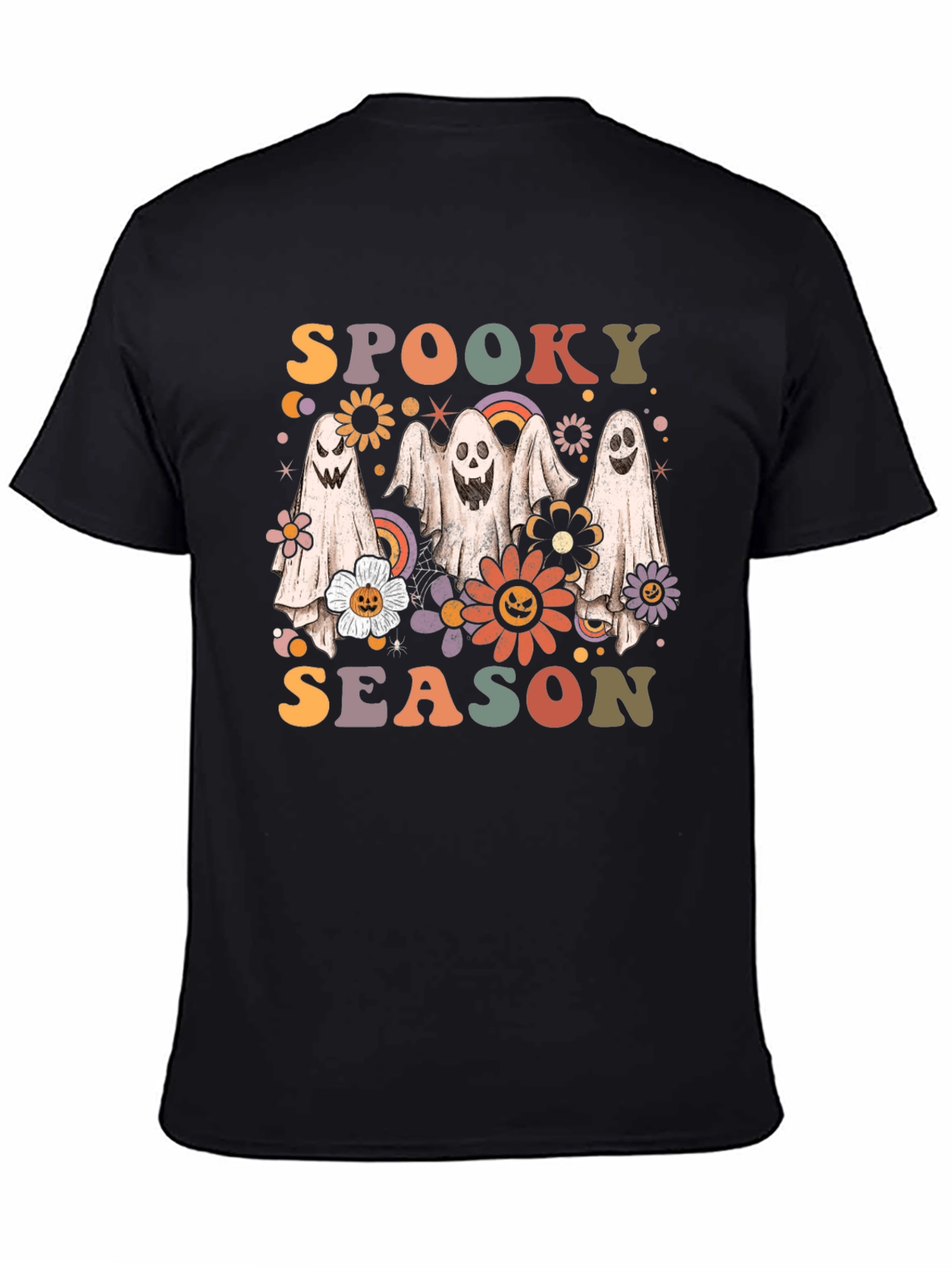 Spooky Season Ghost Graphic Tee