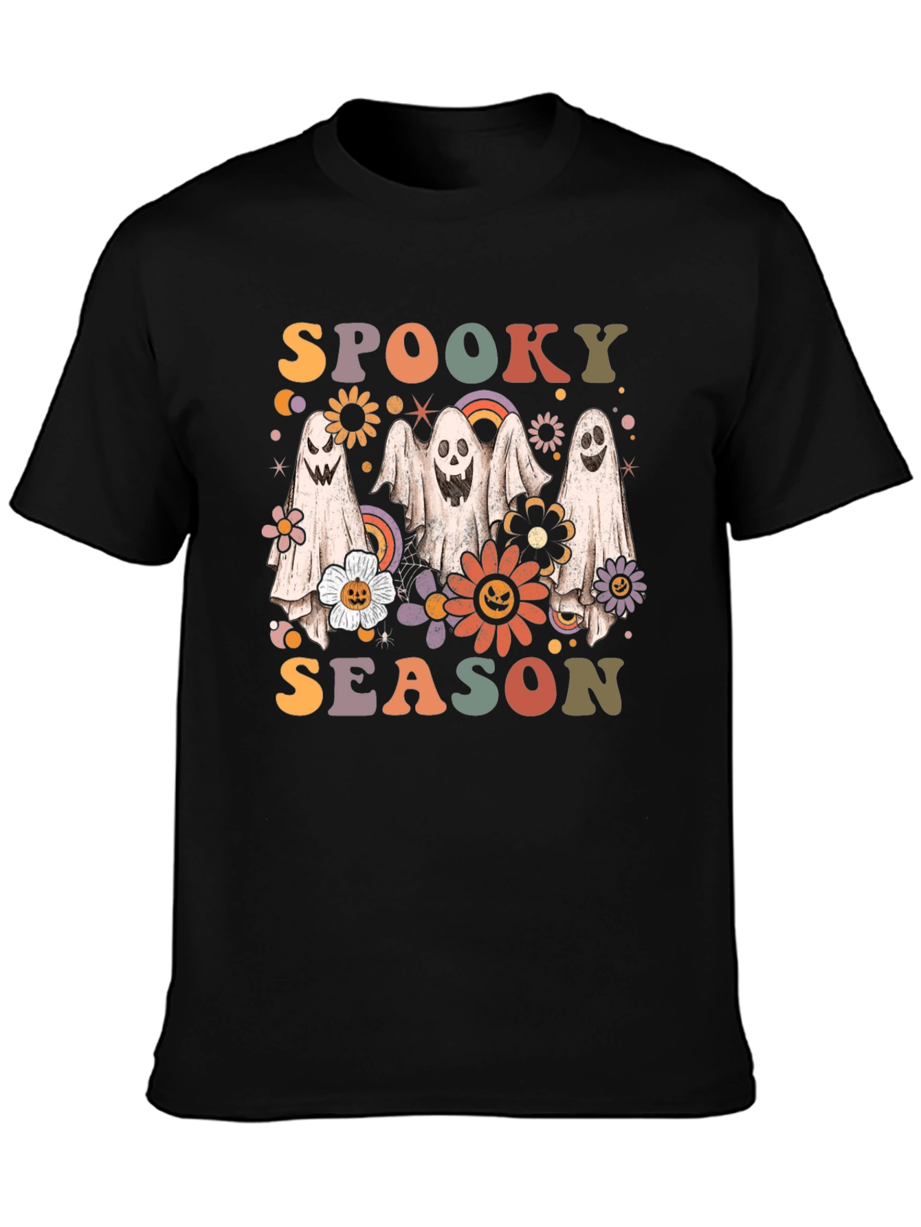 Spooky Season Ghost Graphic Tee
