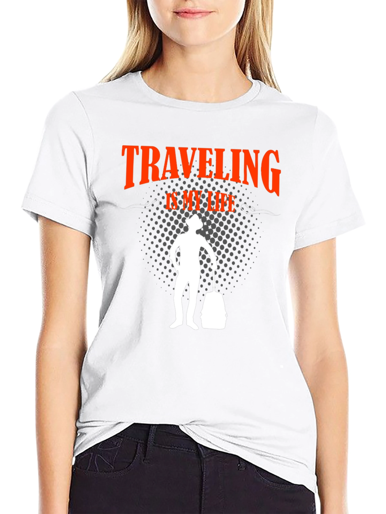 Traveling Is My Life Graphic T-Shirt