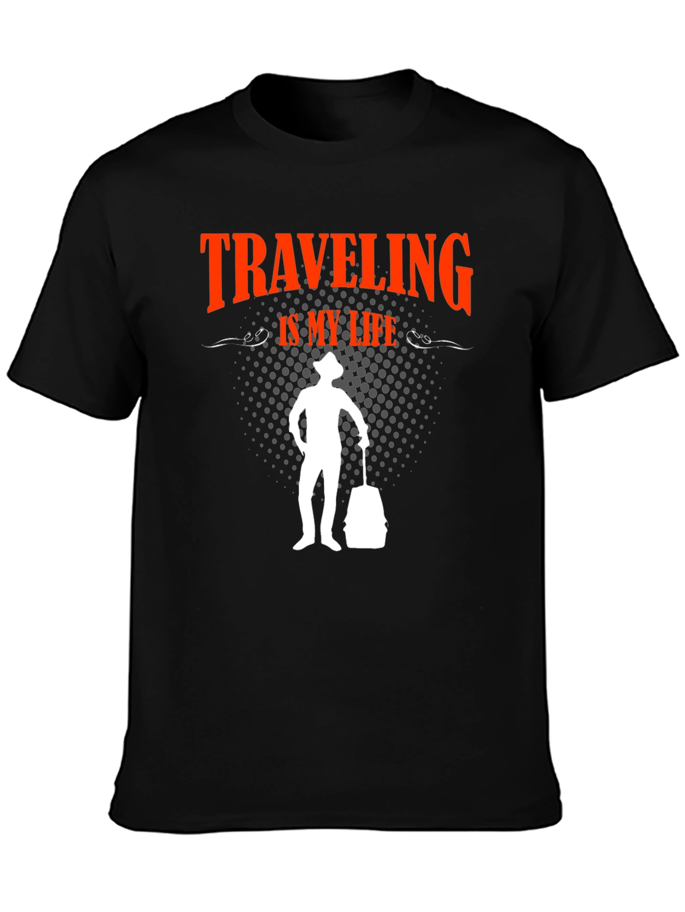 Traveling Is My Life Graphic T-Shirt