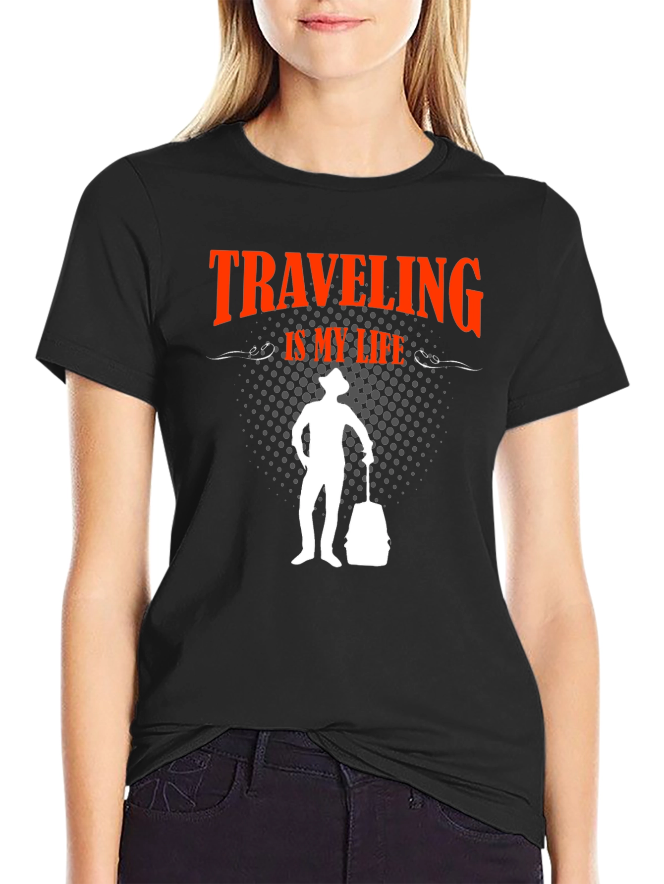 Traveling Is My Life Graphic T-Shirt