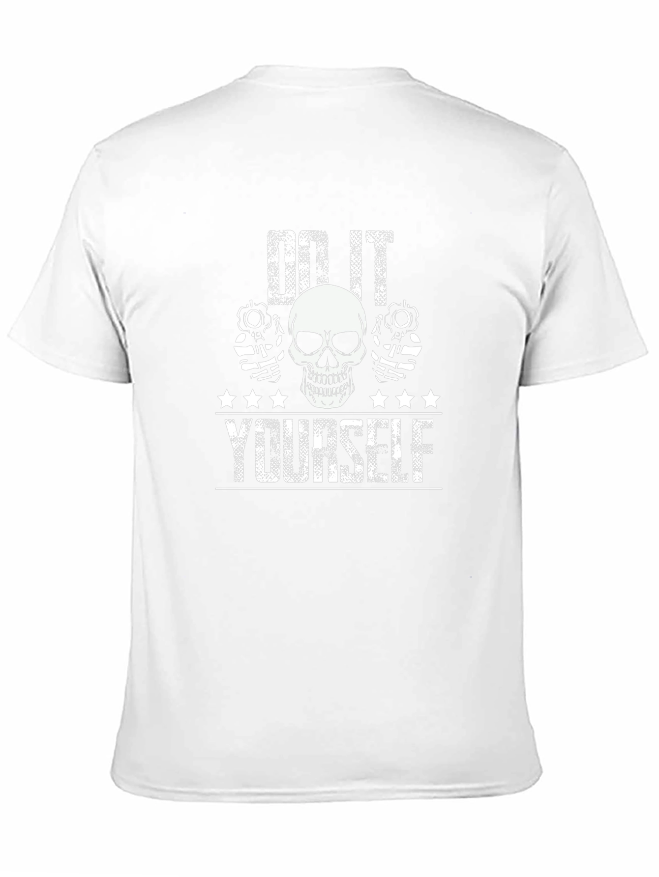 Do It Yourself Skull Graphic T-Shirt