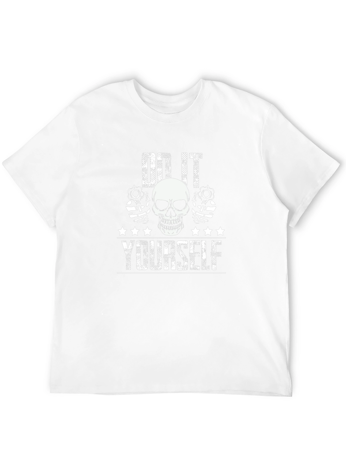 Do It Yourself Skull Graphic T-Shirt
