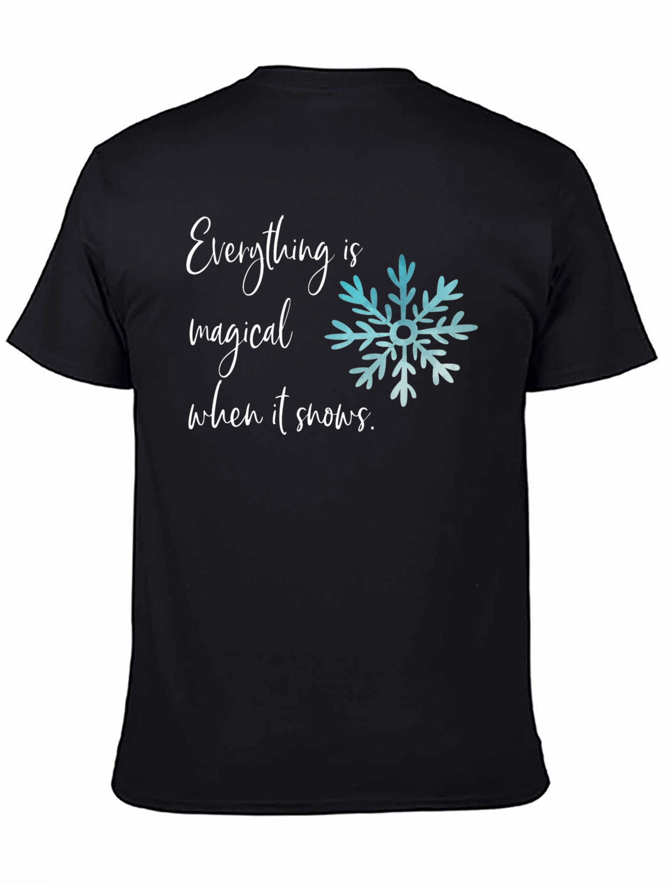 Magical Snow T-Shirt - Winter Holiday Graphic Tee