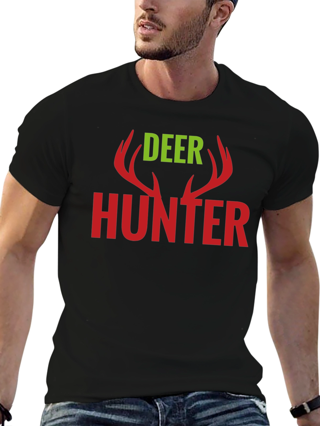 Deer Hunter T-Shirt - Black