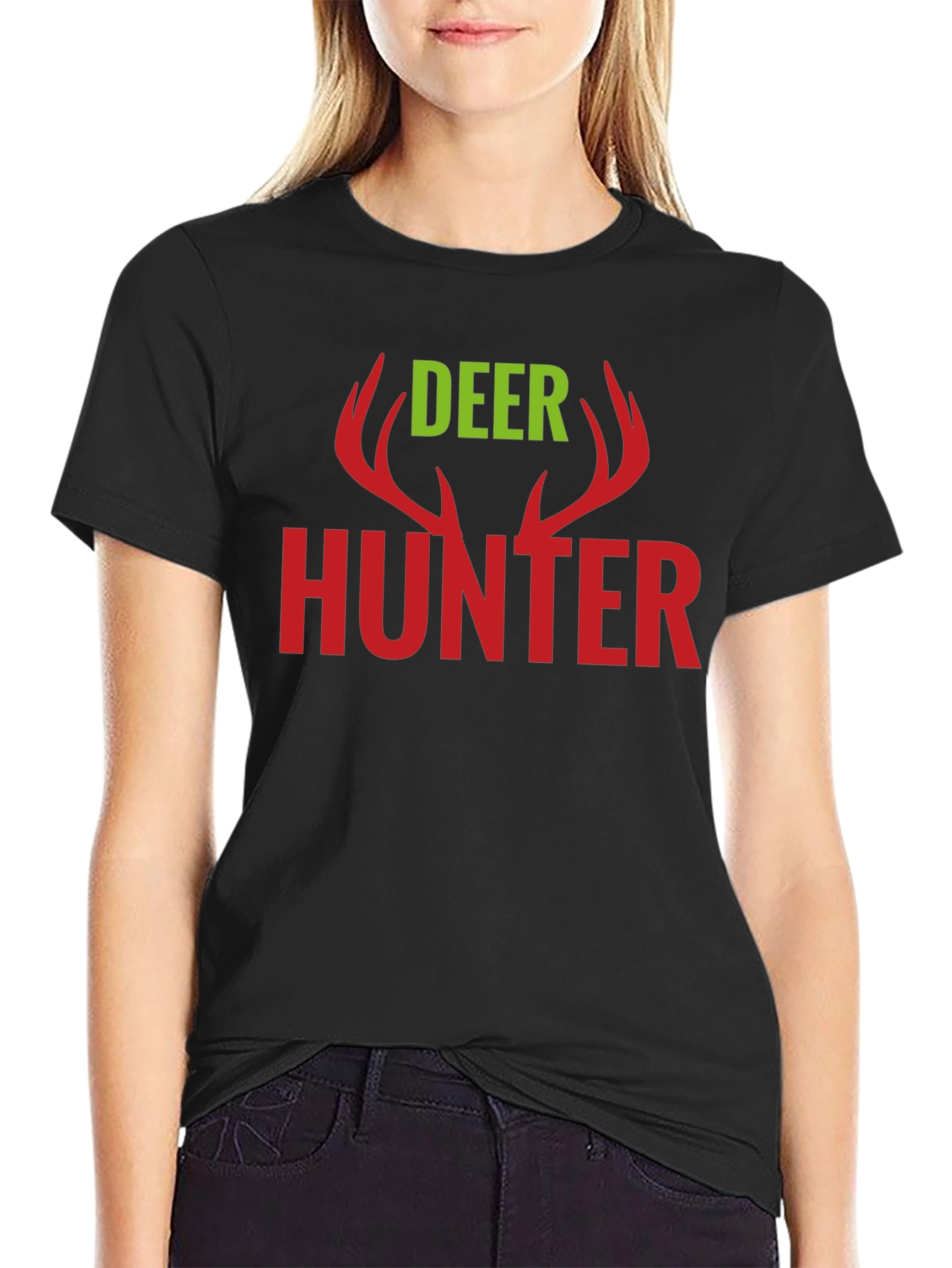 Deer Hunter T-Shirt - Black