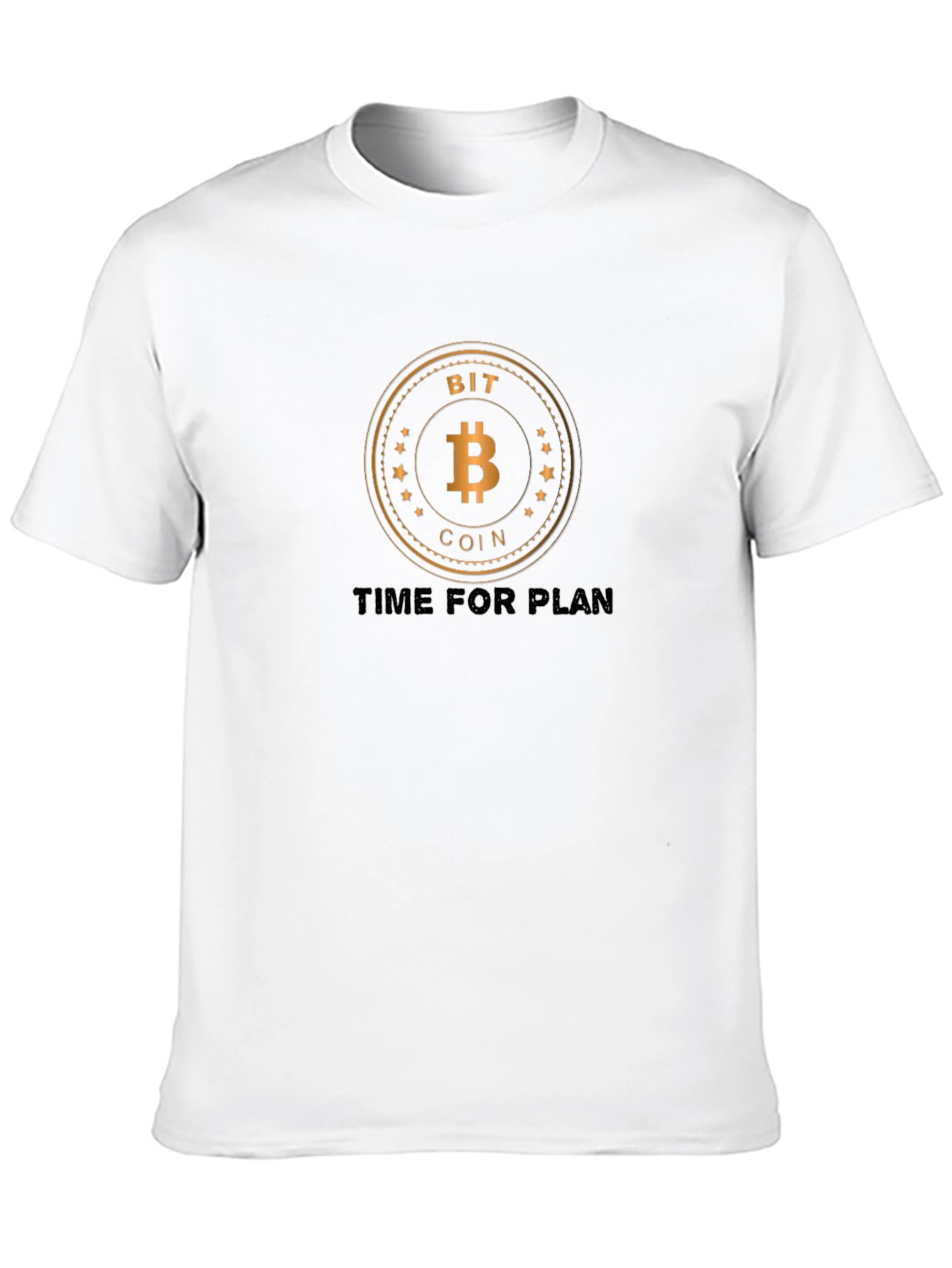 Bitcoin Crypto T-Shirt - Time For Plan