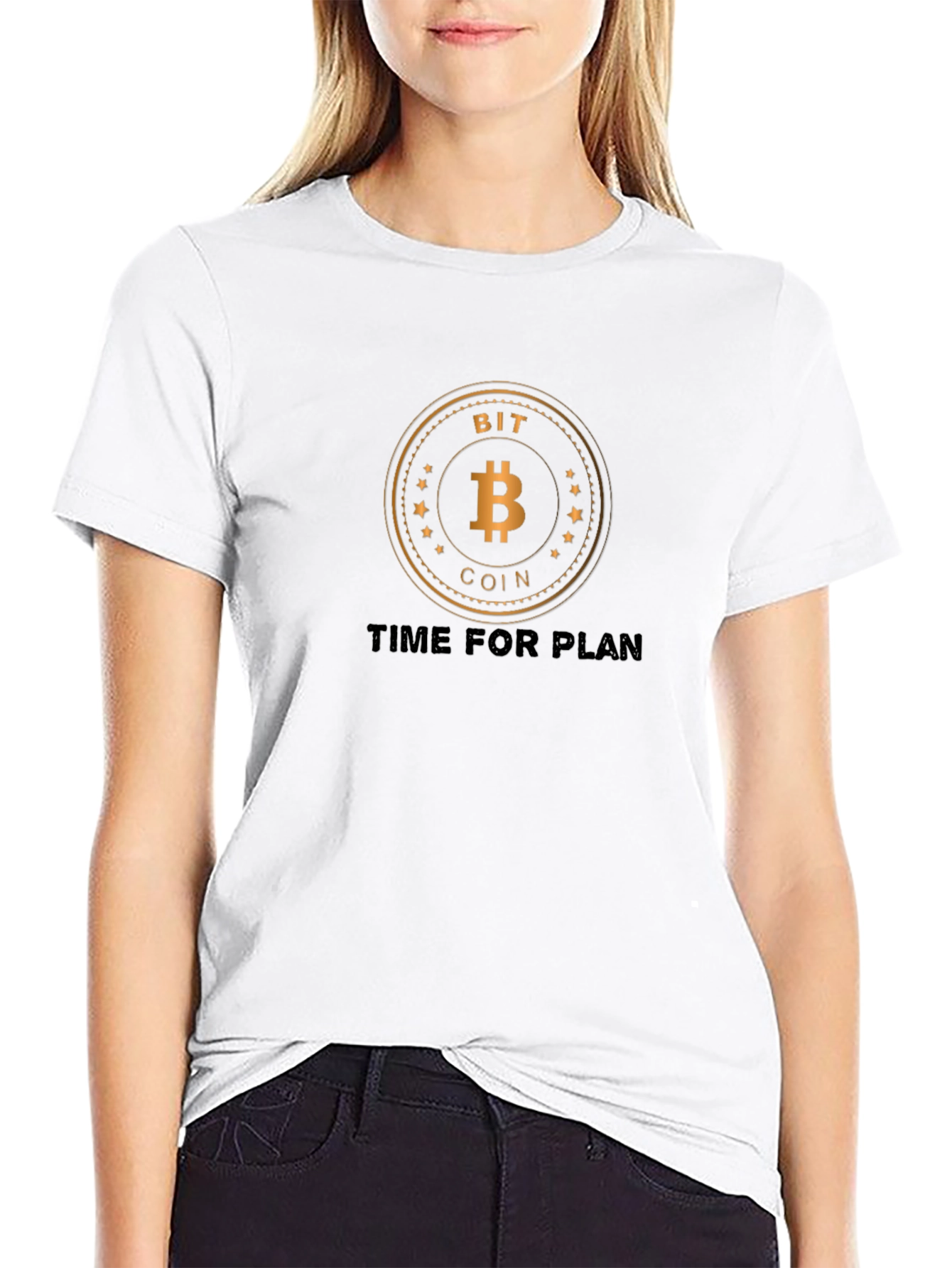 Bitcoin Crypto T-Shirt - Time For Plan