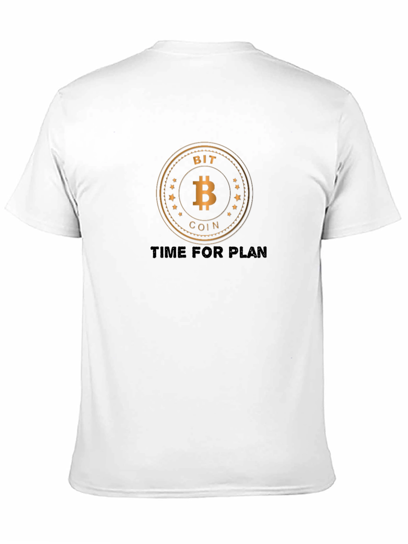 Bitcoin Crypto T-Shirt - Time For Plan