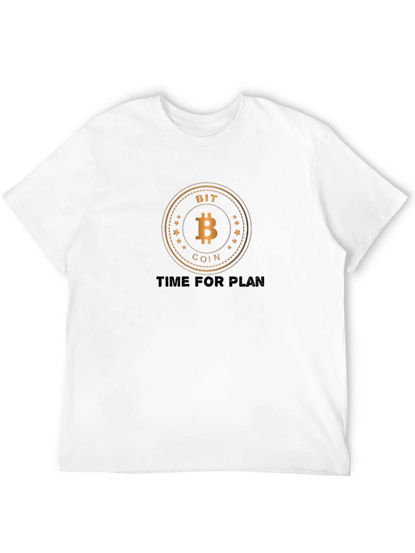 Bitcoin Crypto T-Shirt - Time For Plan